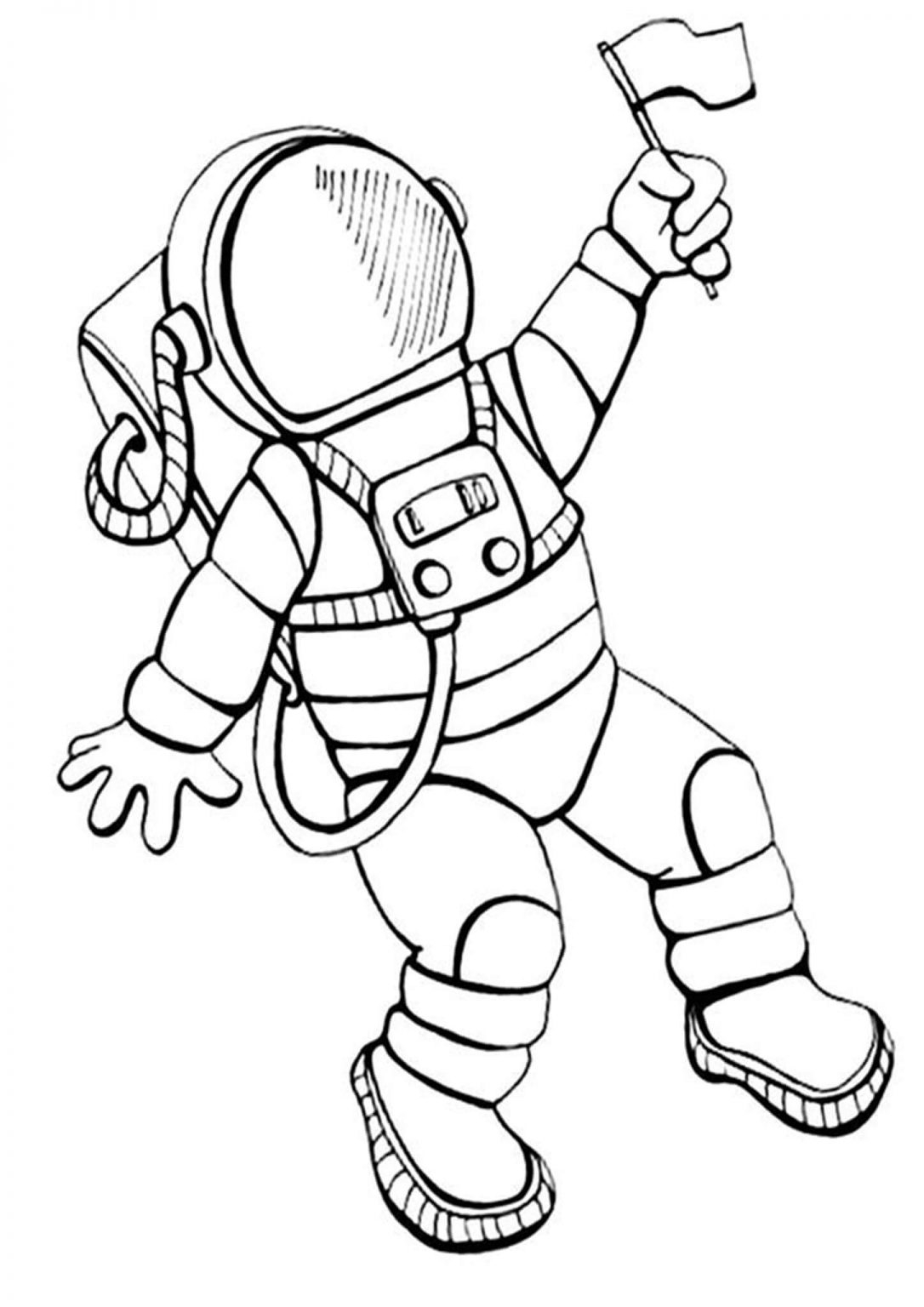 Free Easy To Print Space Coloring Pages Tulamama