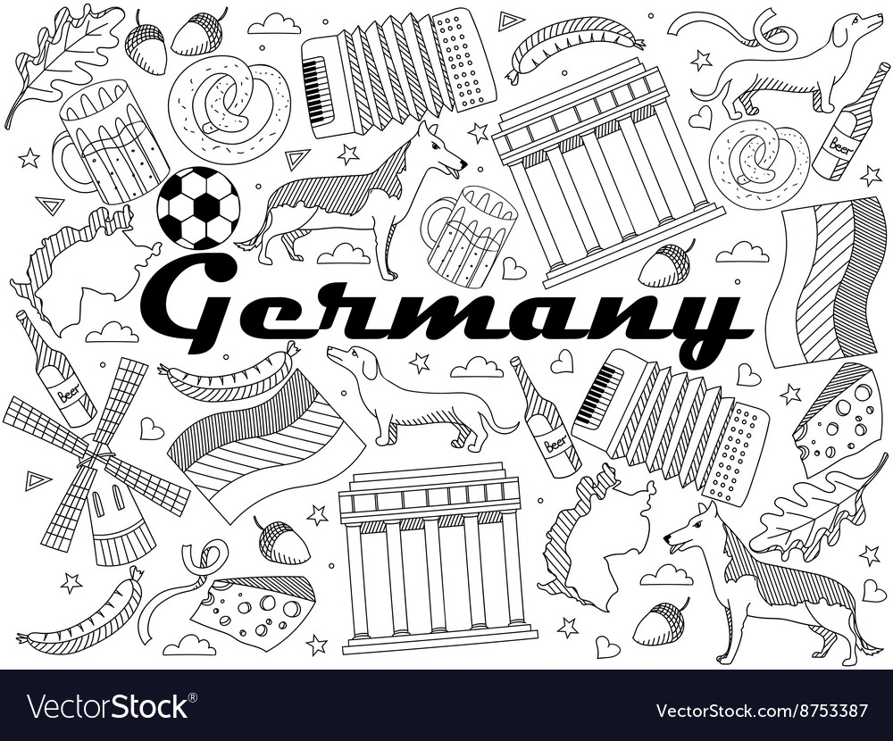 Free German Coloring Pages
