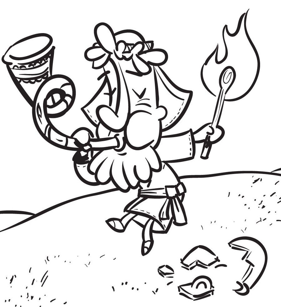 Free Gideon Coloring Page Free Download Free Gideon Coloring Page Free Png Images Free