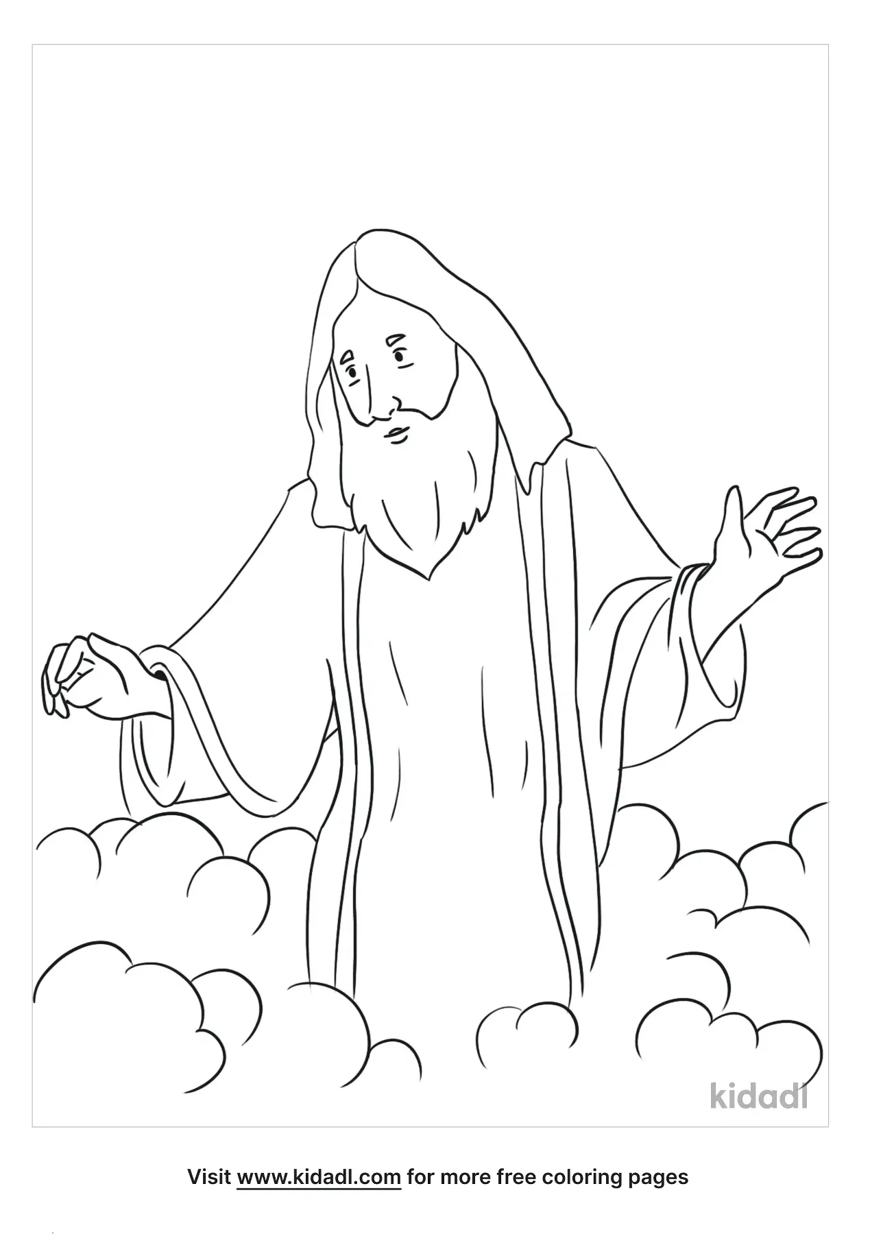 Free Our Father Coloring Page Coloring Page Printables Kidadl