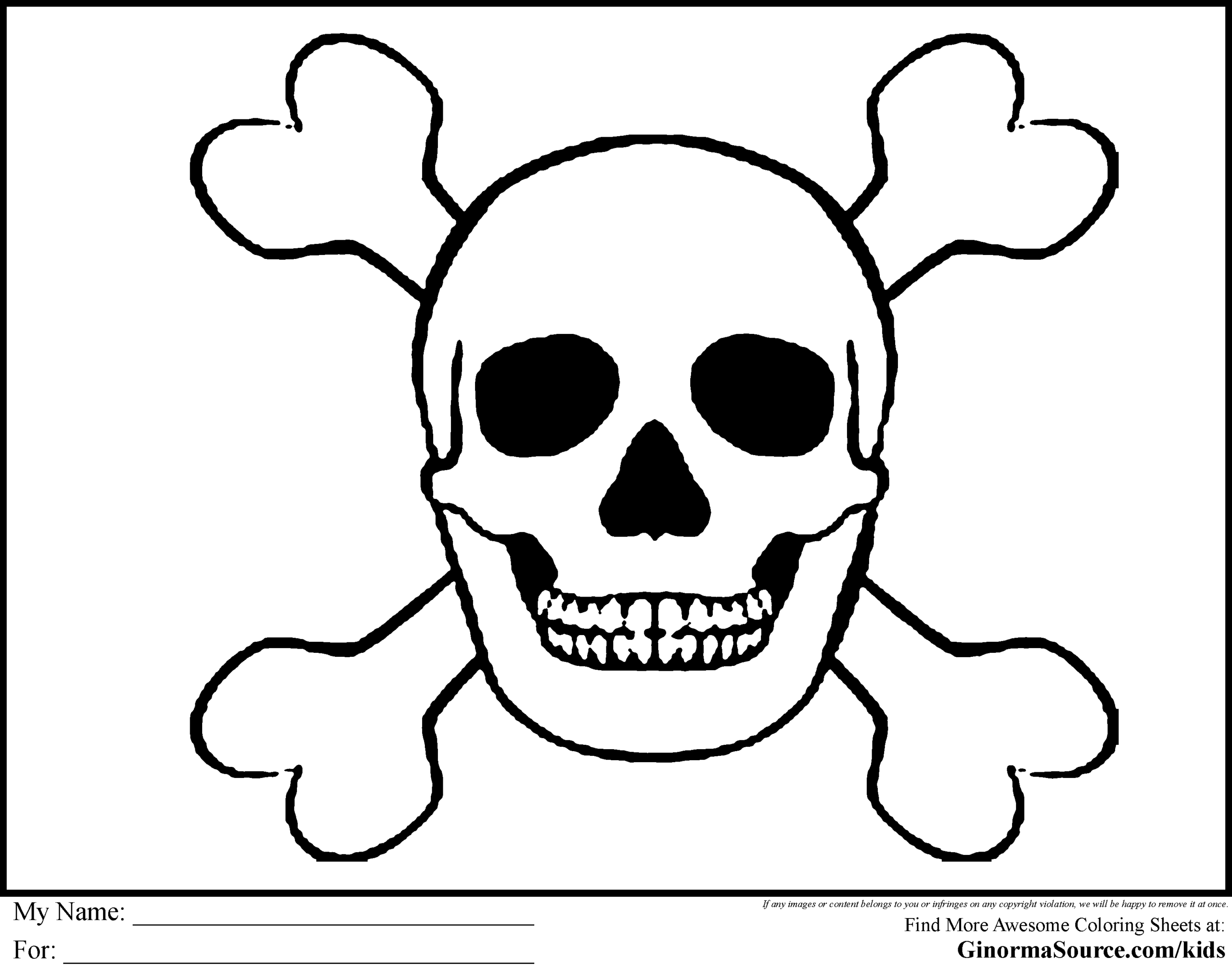 Free Pirate Skulls Coloring Pages Download Free Pirate Skulls Coloring Pages Png Images Free
