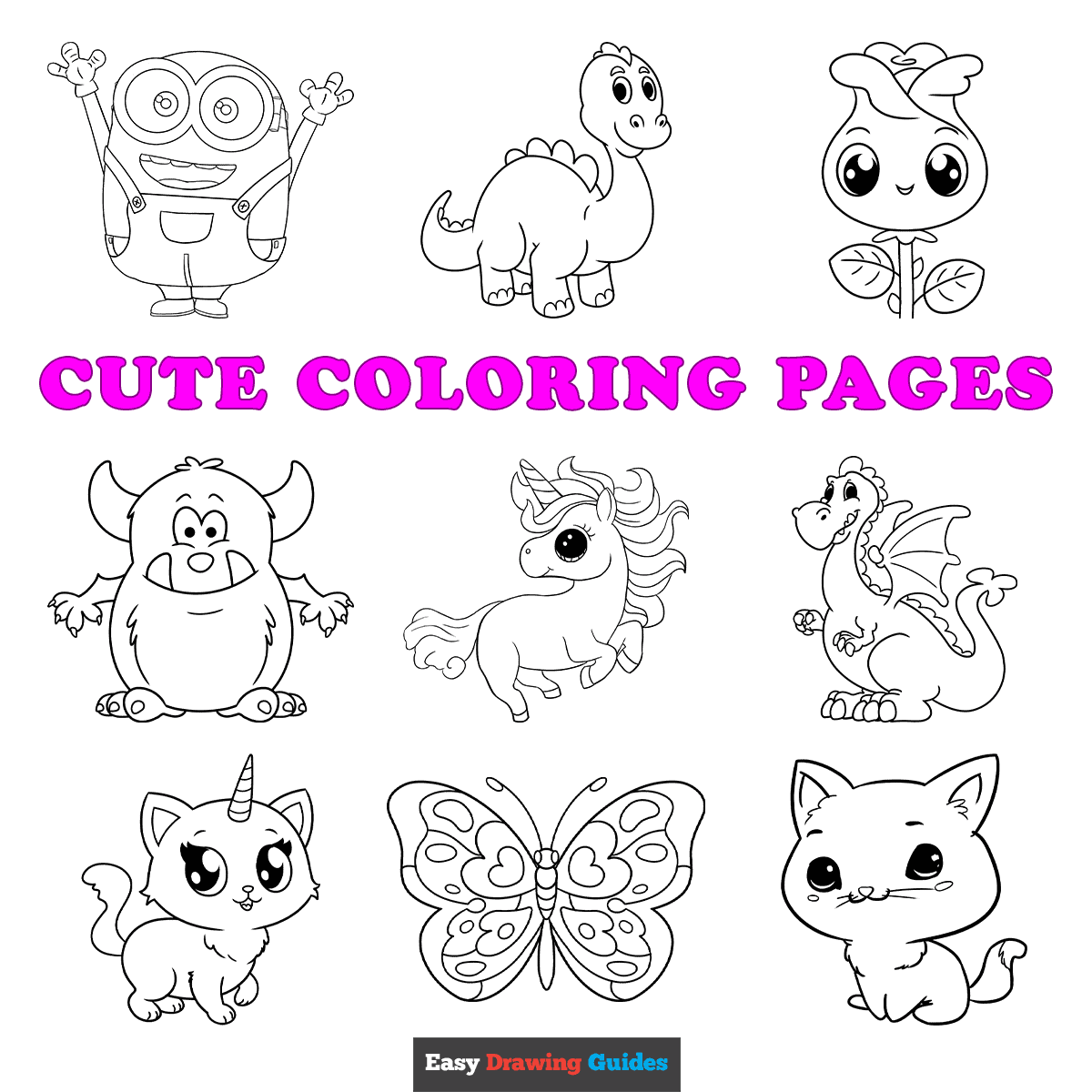 Coloring Pages Cute Coloring Pages