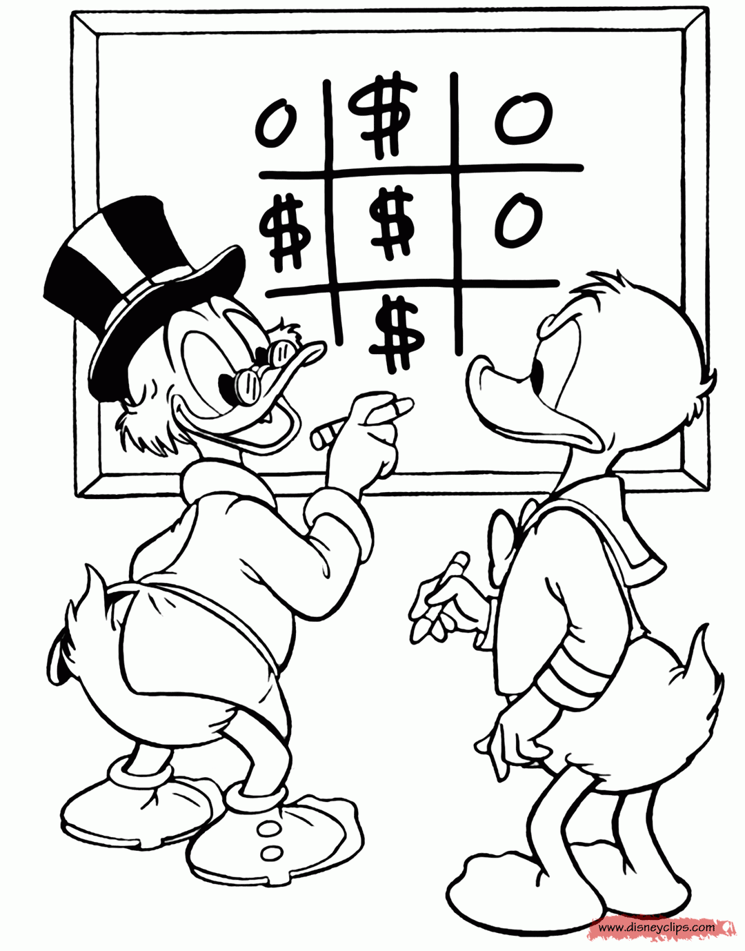 Free Printable Ducktales Coloring Pages Of 2017