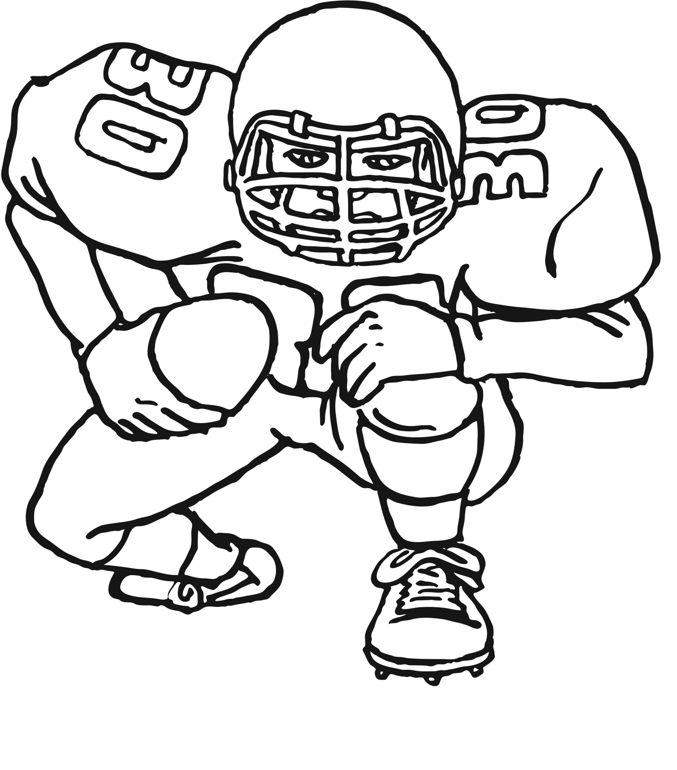 Free Printable Football Coloring Pages For Kids Best Coloring Pages For Kids
