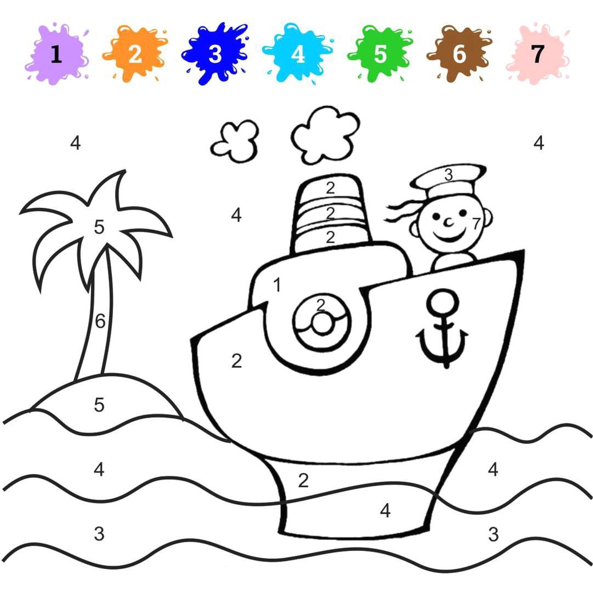 Free Printable Jester Colour By Numbers Activity For Kids Color By Number Printable Fun 101
