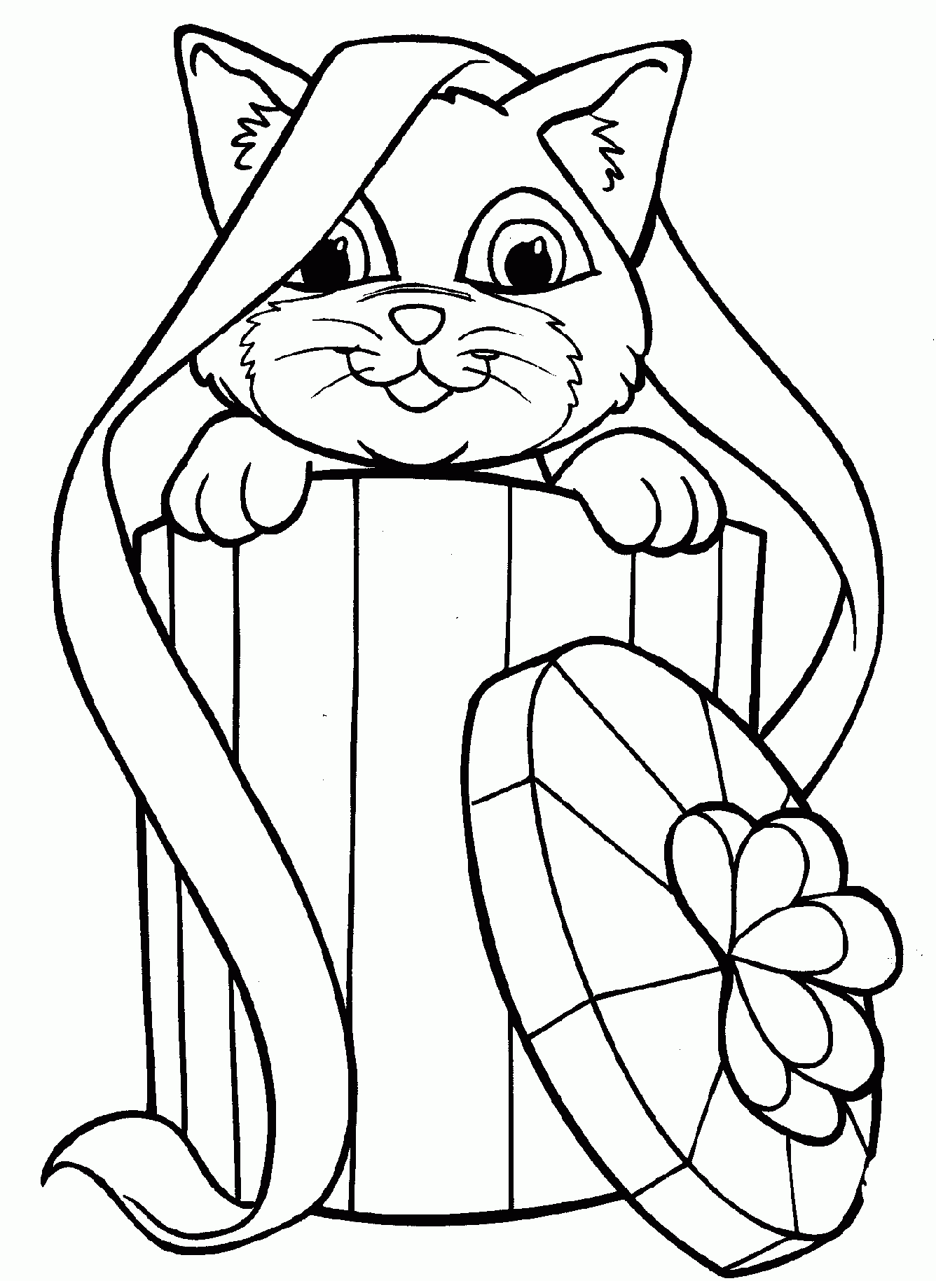 Free Printable Kitten Coloring Pages For Kids Best Coloring Pages For Kids