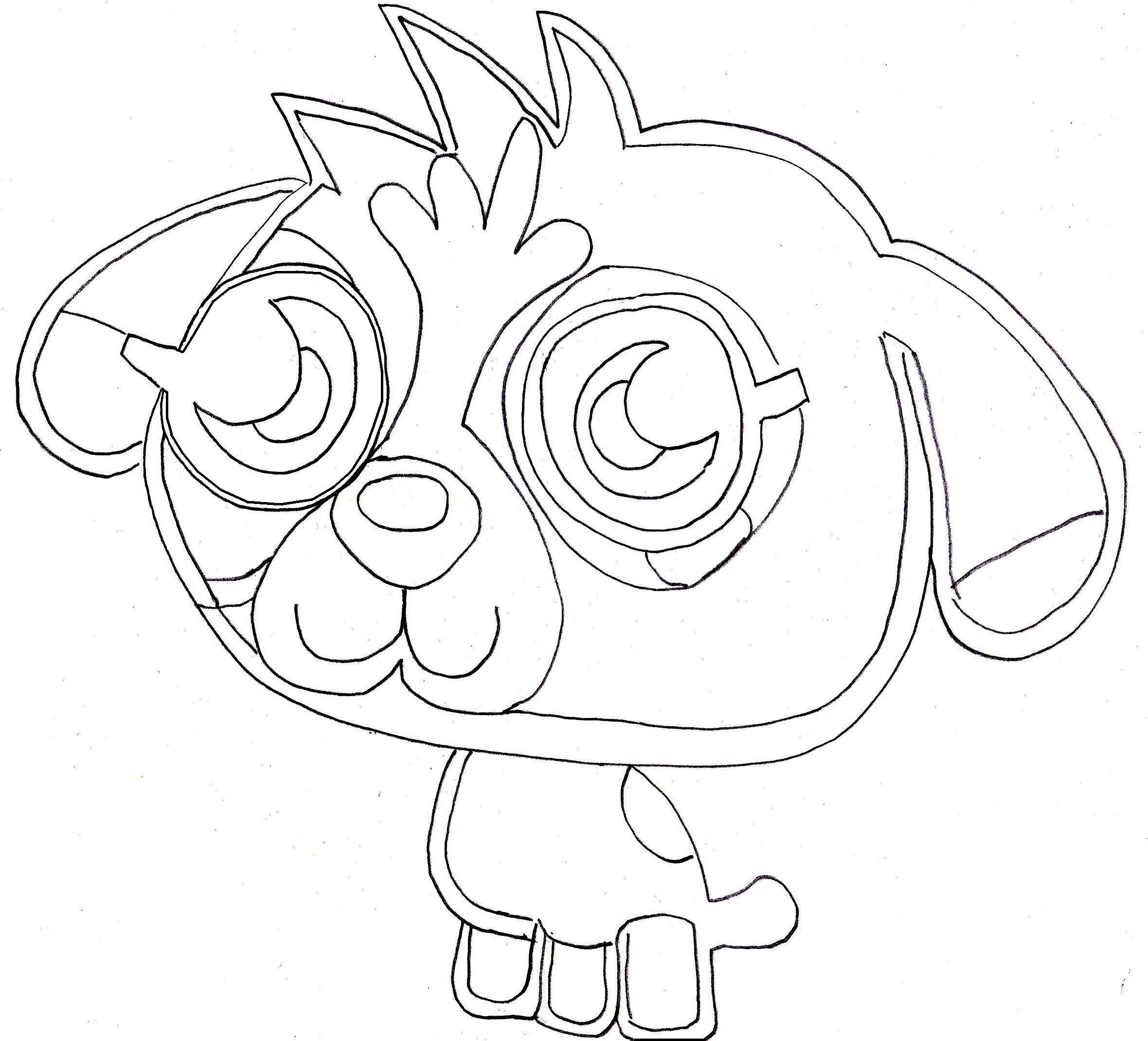 Free Printable Moshi Monster Coloring Pages For Kids