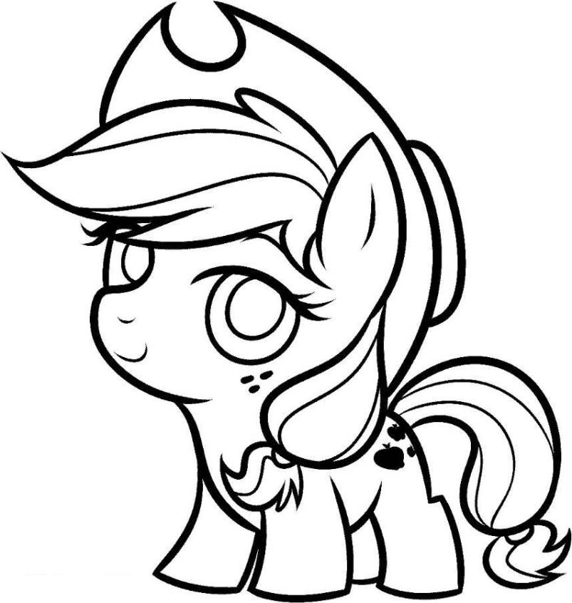 Free Printable My Little Pony Coloring Pages For Kids
