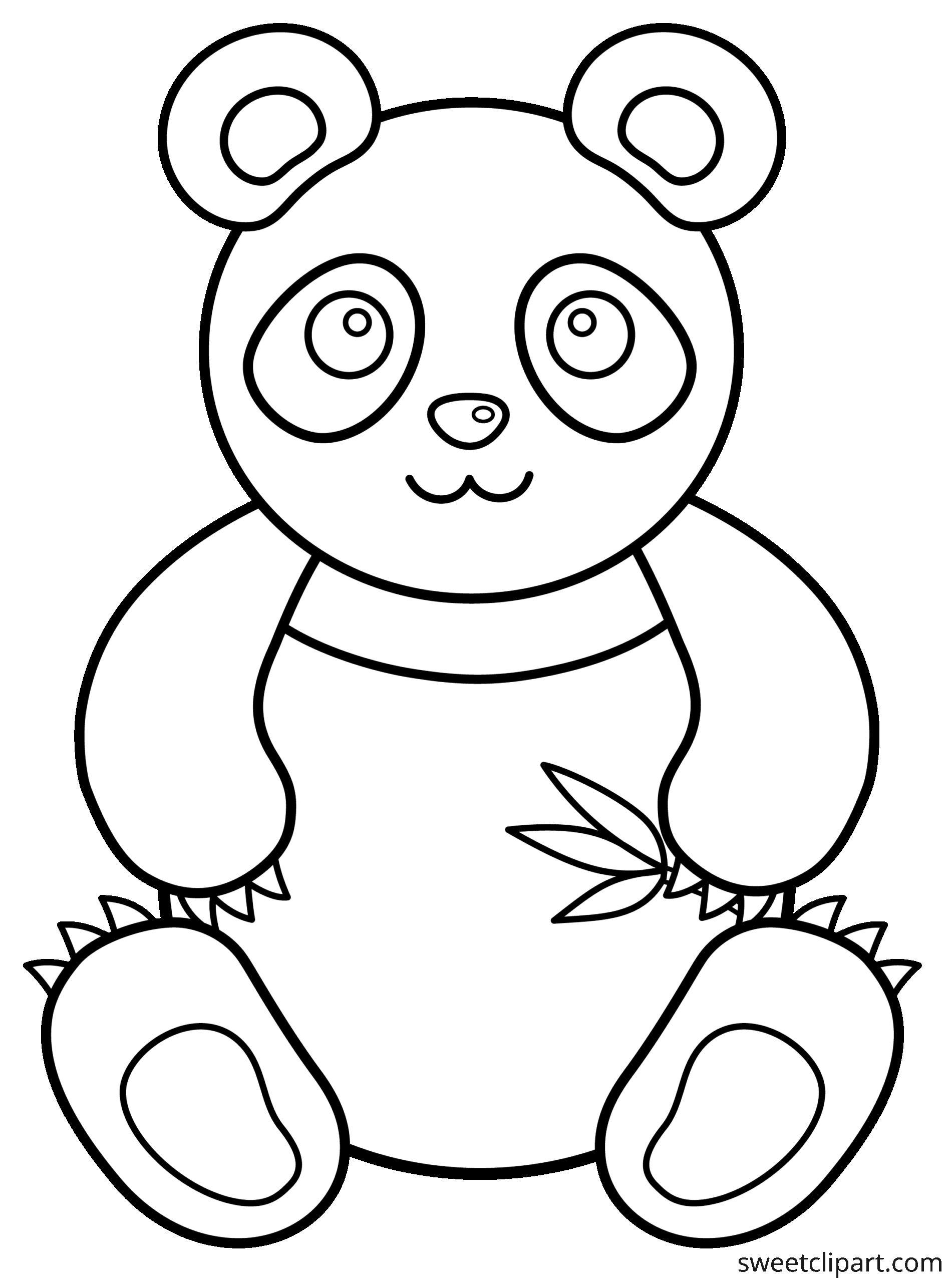 Free Printable Panda Coloring Pages