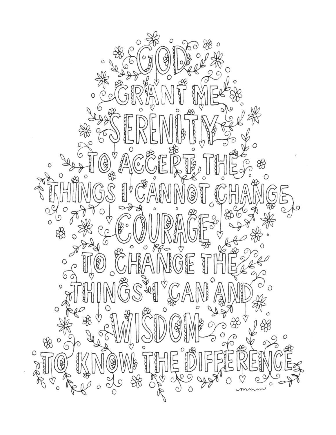 Free Printable Serenity Prayer Free Printable