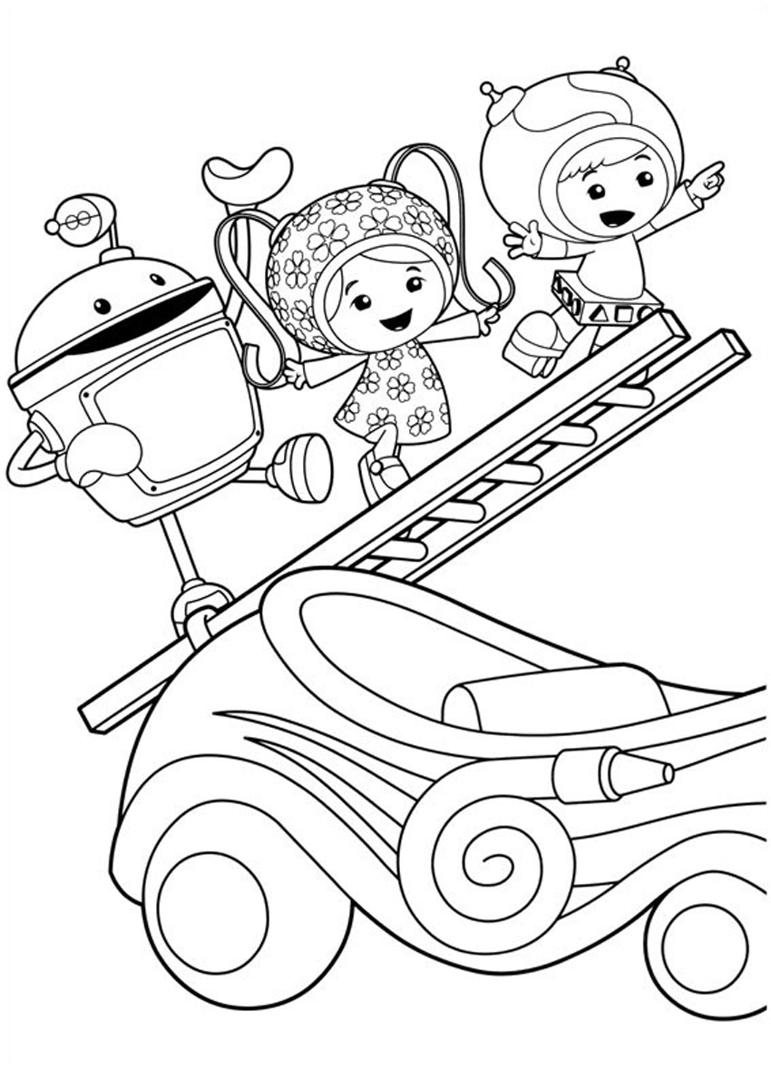 Umizoomi Coloring Pages