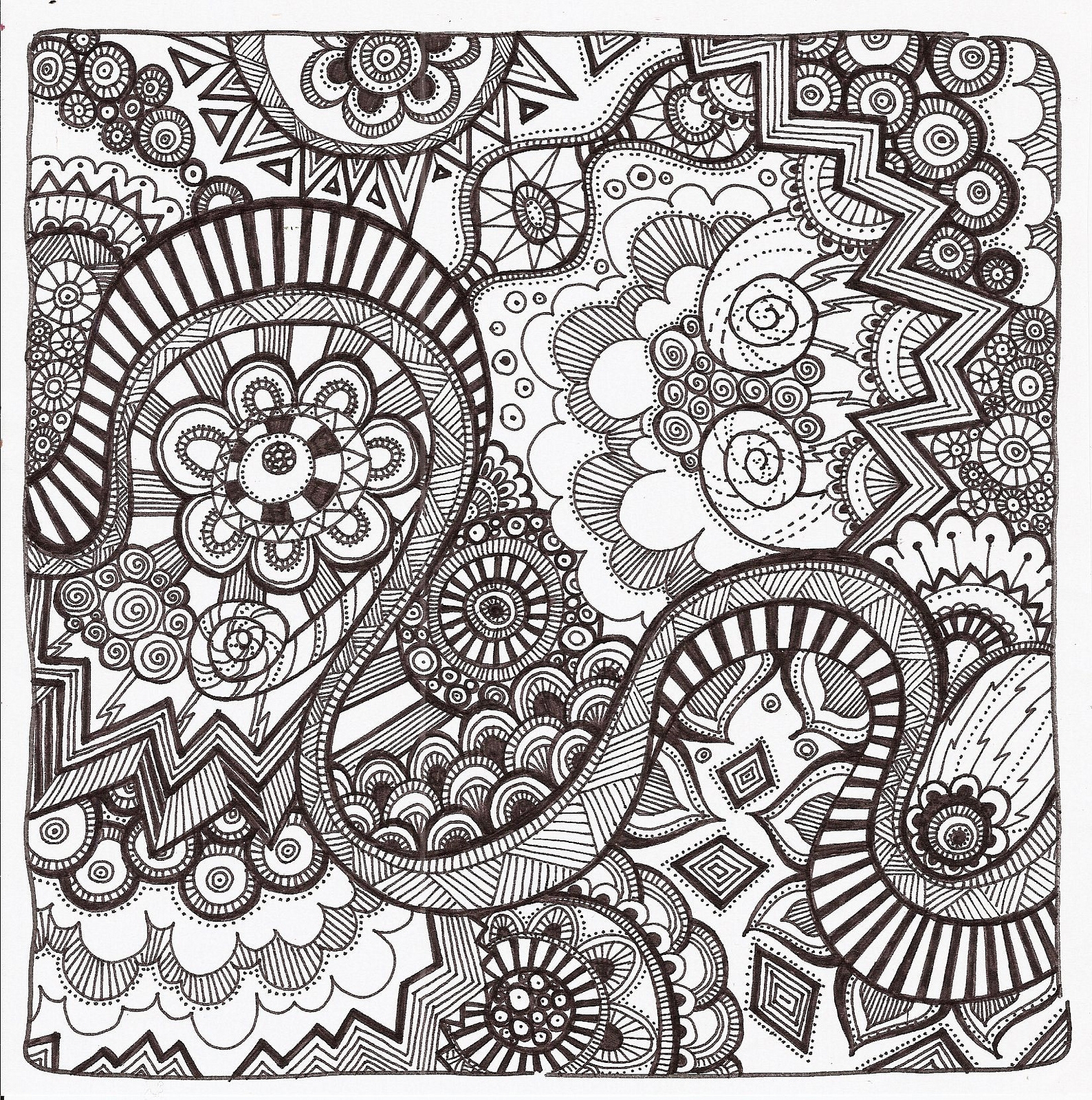 Free Adult Coloring Page