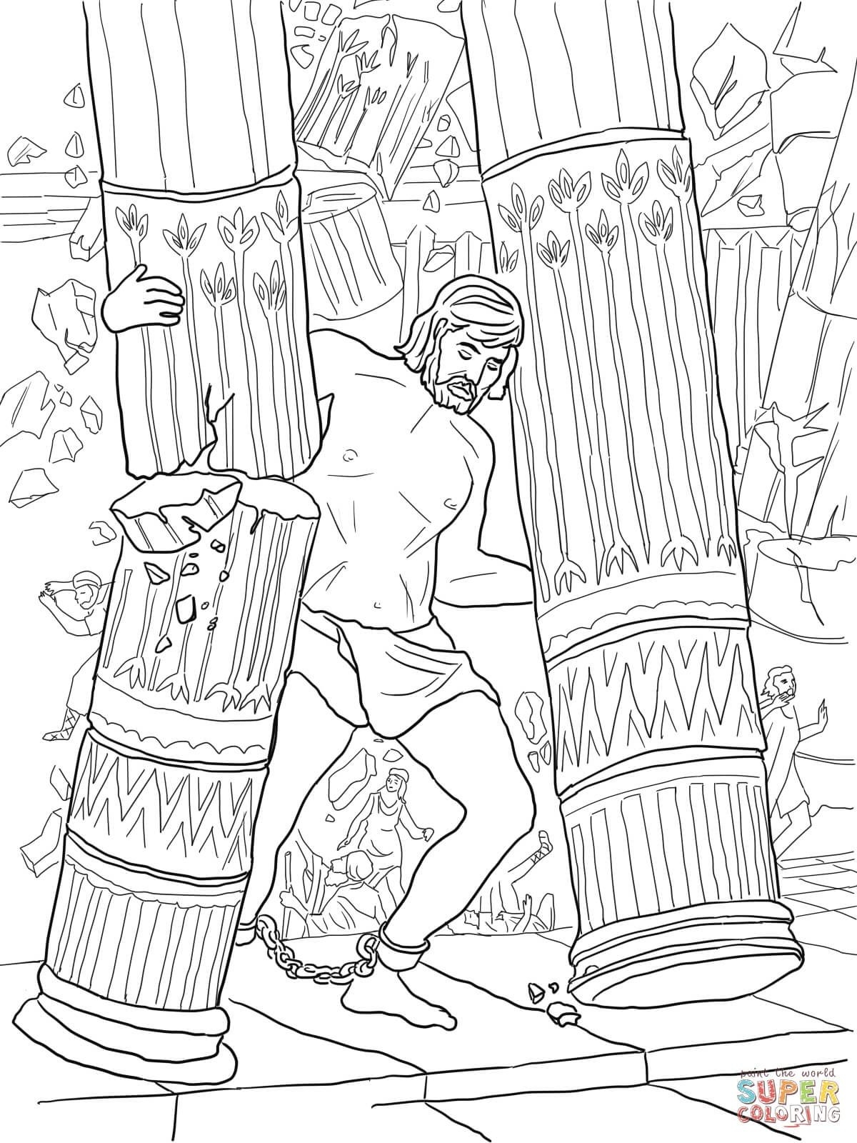 Free Samson And Delilah Coloring Pages Download Free Samson And Delilah Coloring Pages Png