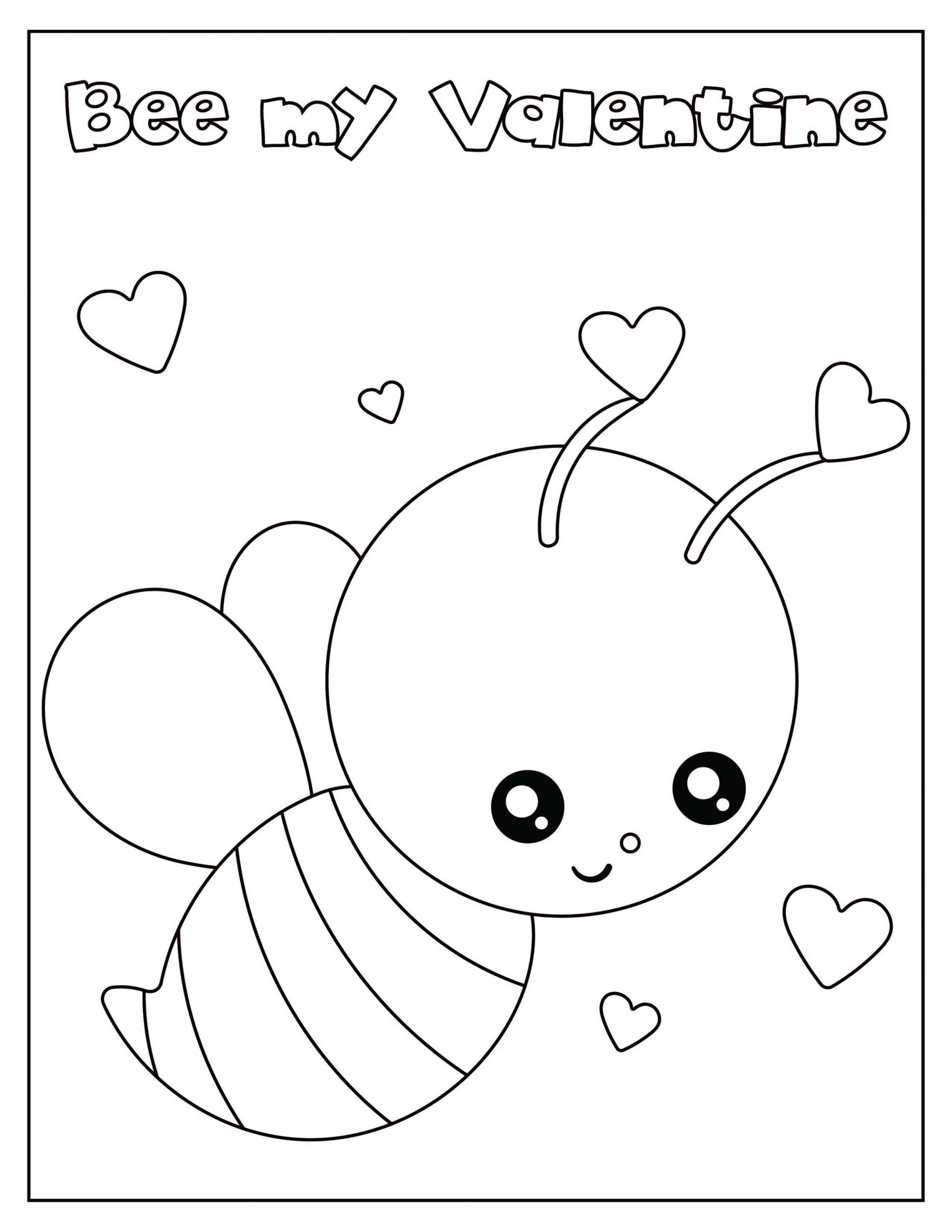 Valentine Color Pages