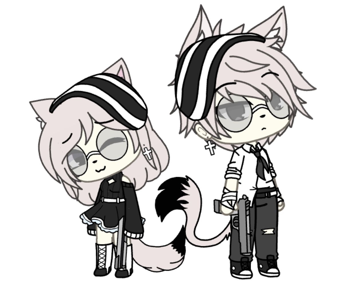Gacha Life Coloring Pages Tomboy