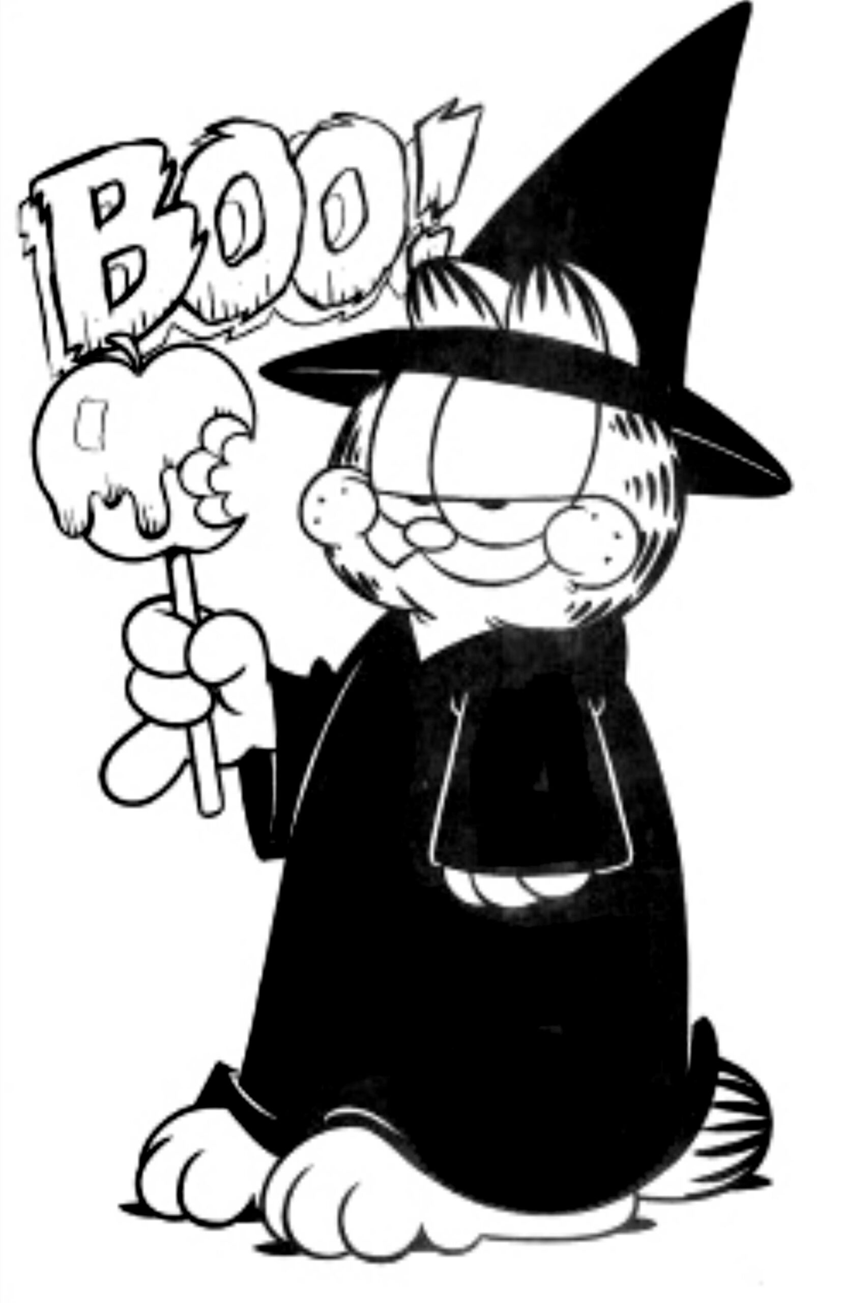 GARFIELD Halloween Coloring Book Halloween Coloring Pages Coloring Pages