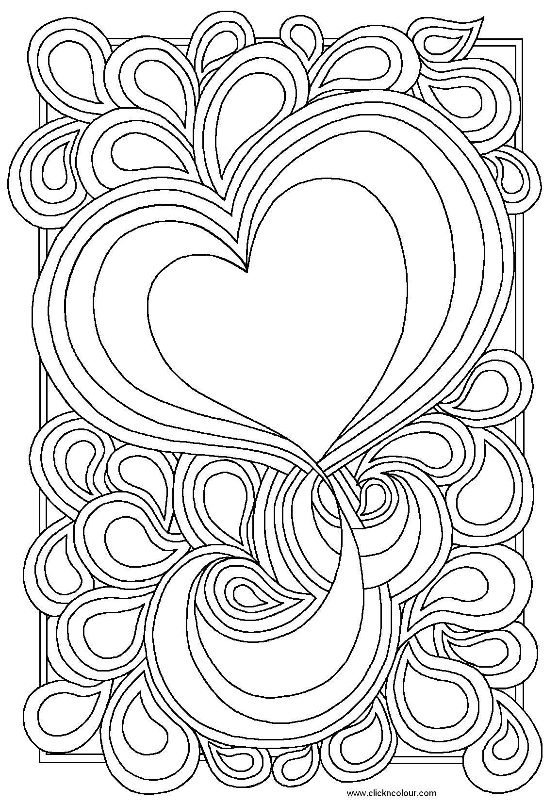 Coloring Pages With Gel Pens