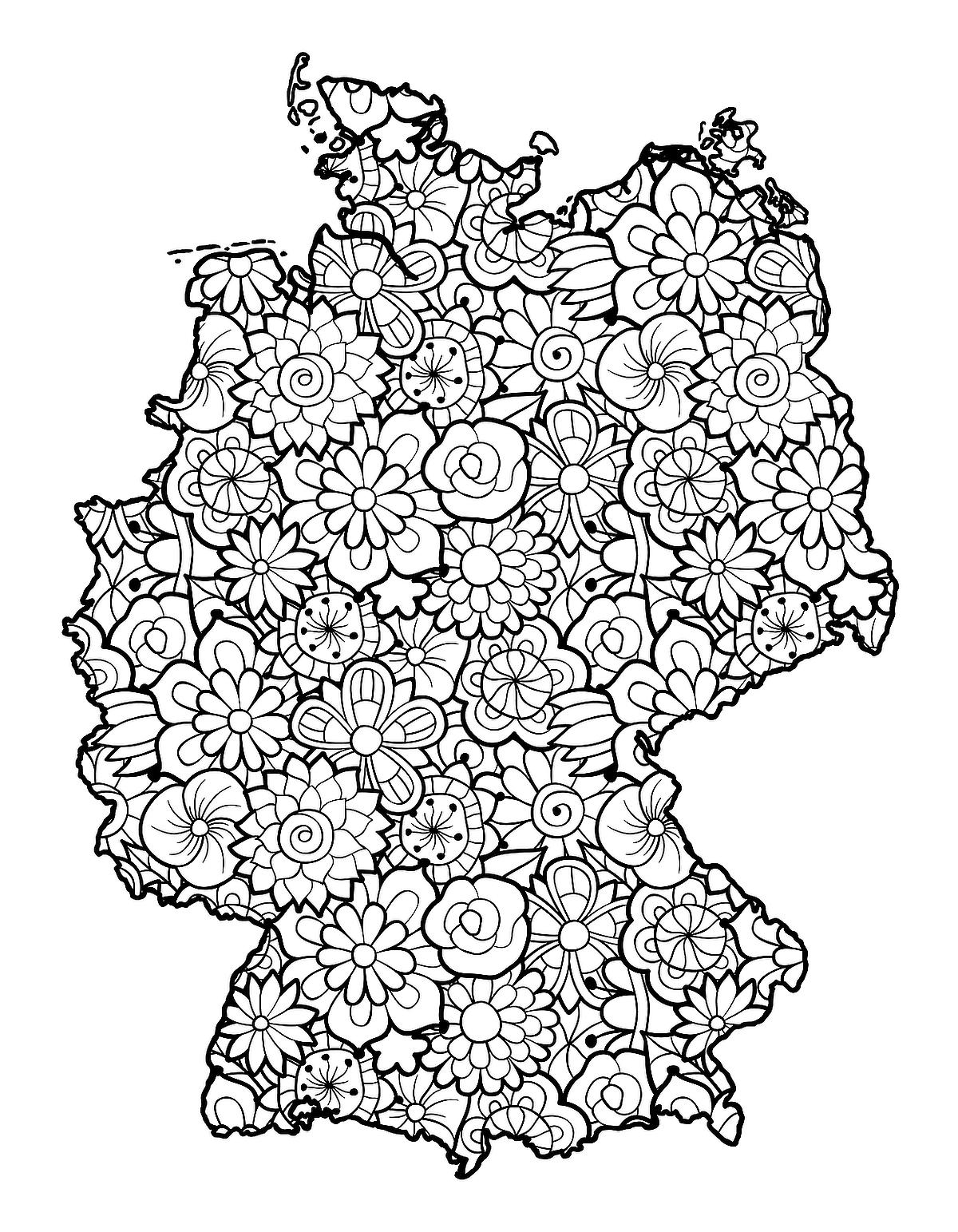 Germany Coloring Pages Free Fun Printable Coloring Pages Of Germany From Towns To Food To
