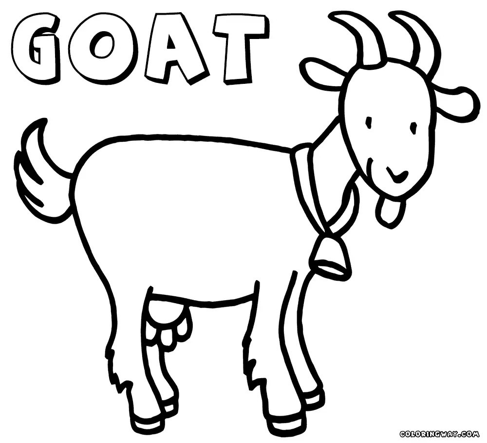 Goat Coloring Pages At GetColorings Free Printable Colorings Pages To Print And Color
