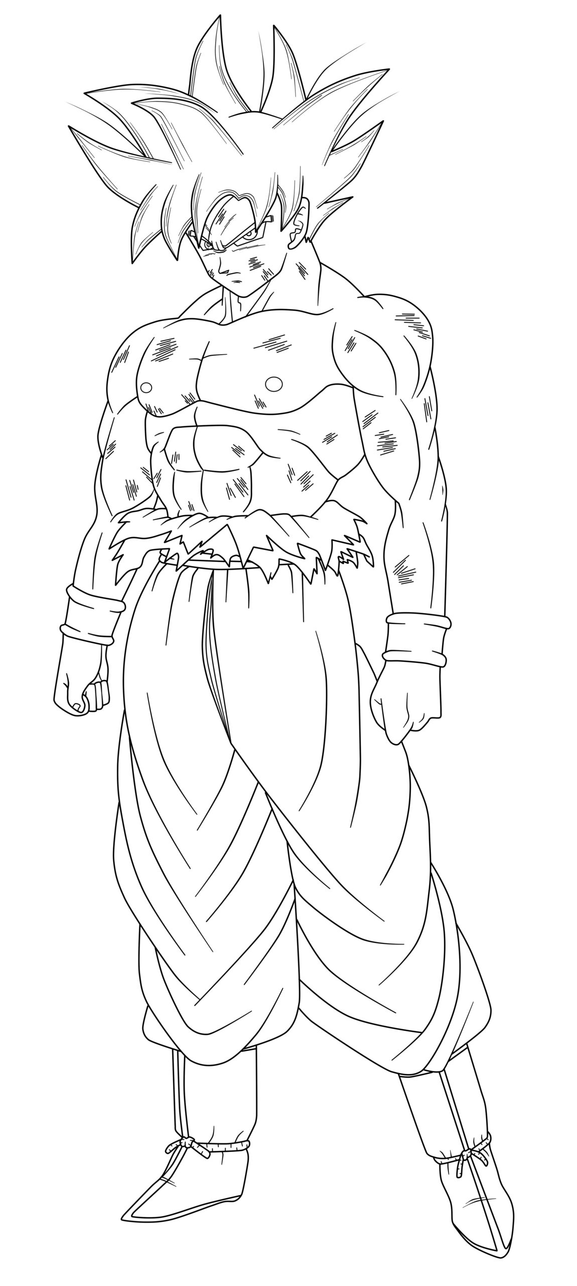 Goku Printable