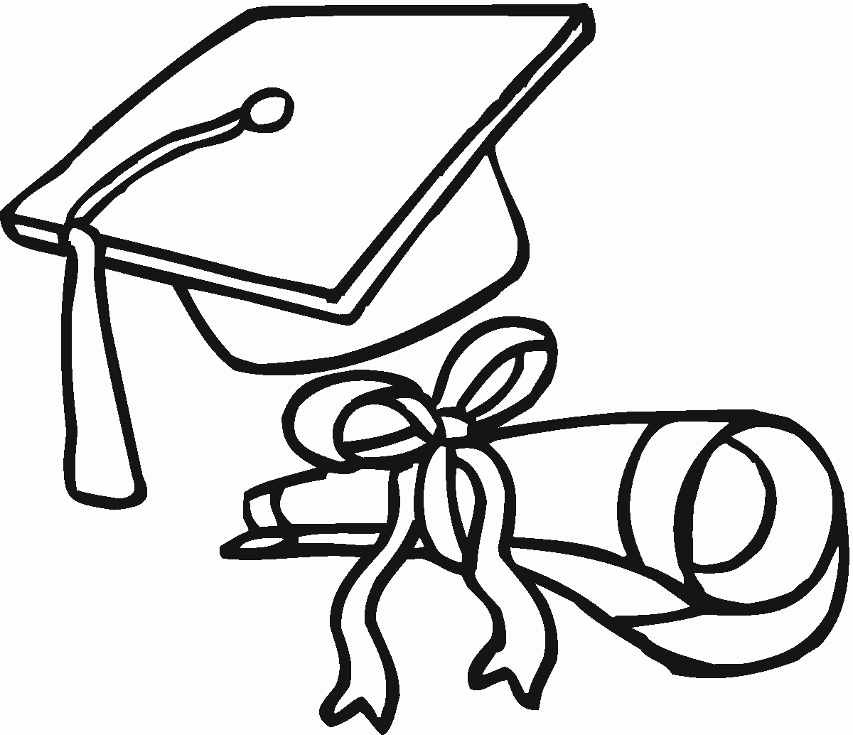 Graduation Coloring Pages To Download And Print For Free