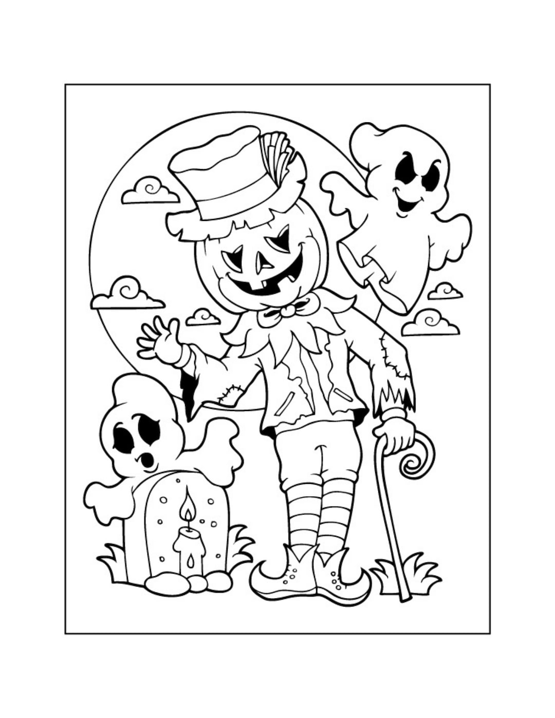 Halloween Coloring Pages Halloween Pdf Halloween Printable Halloween Activities Halloween
