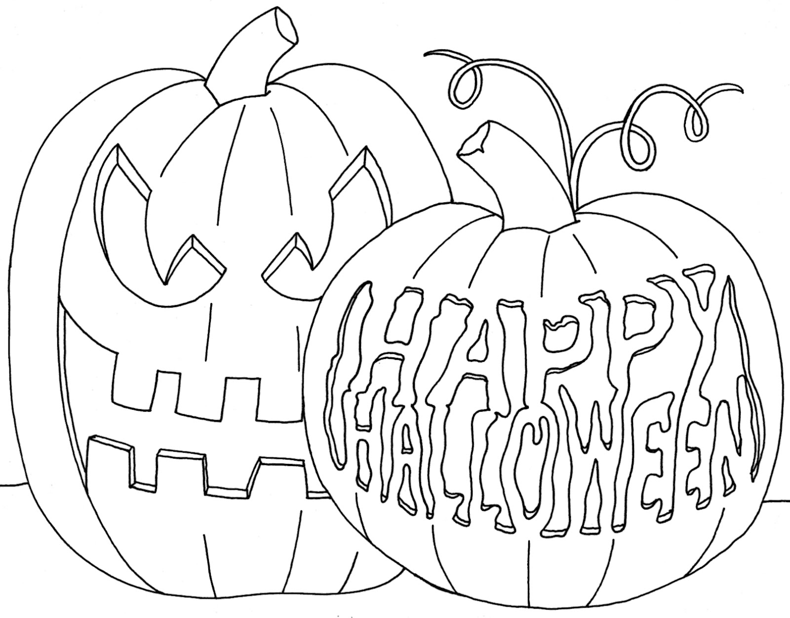 Happy Jack O Lantern Coloring Pages At GetColorings Free Printable Colorings Pages To