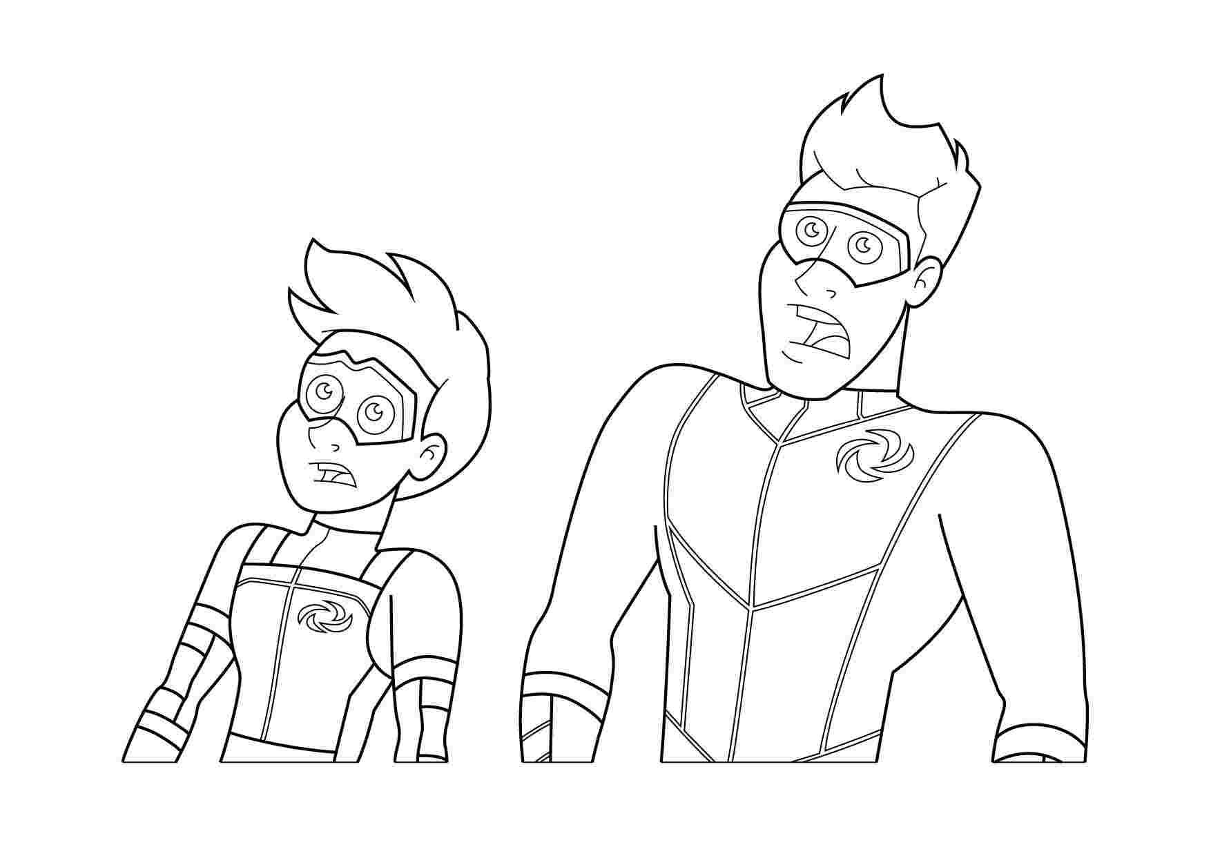 Henry Danger Coloring Pages
