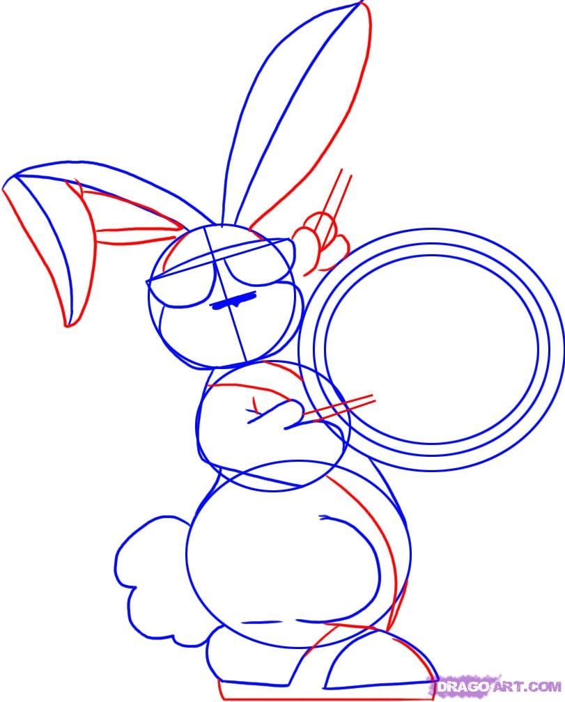 Energizer Bunny Coloring Page