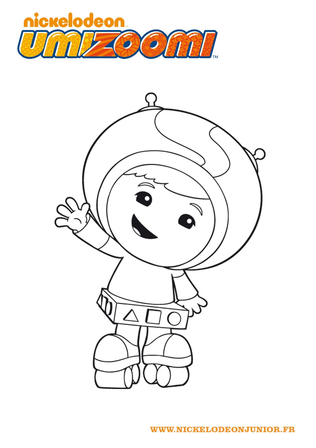 Image Of Umizoomi To Print And Color Umizoomi Coloring Pages For Kids