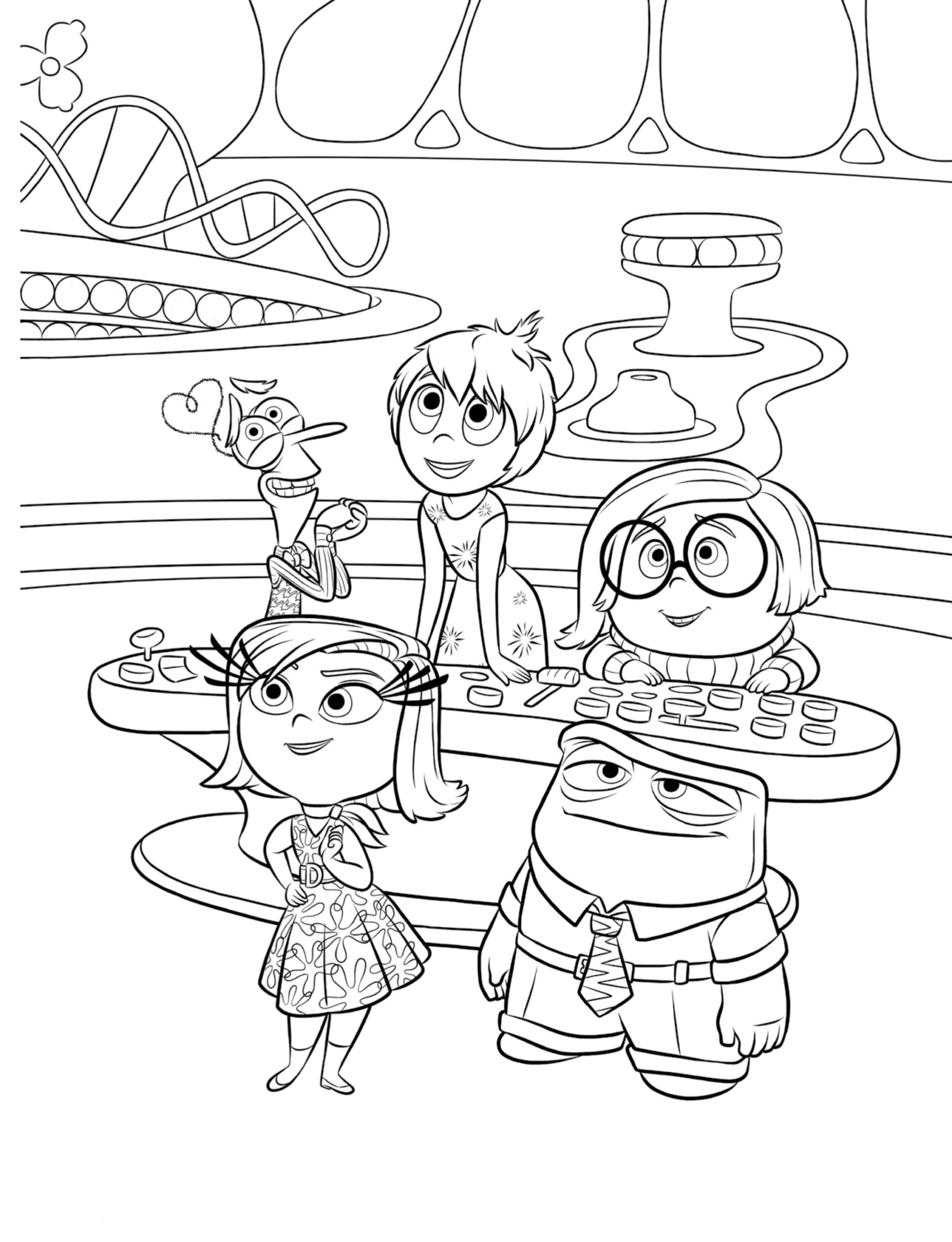 Inside Out Coloring Pages Best Coloring Pages For Kids Coloring Page Kids