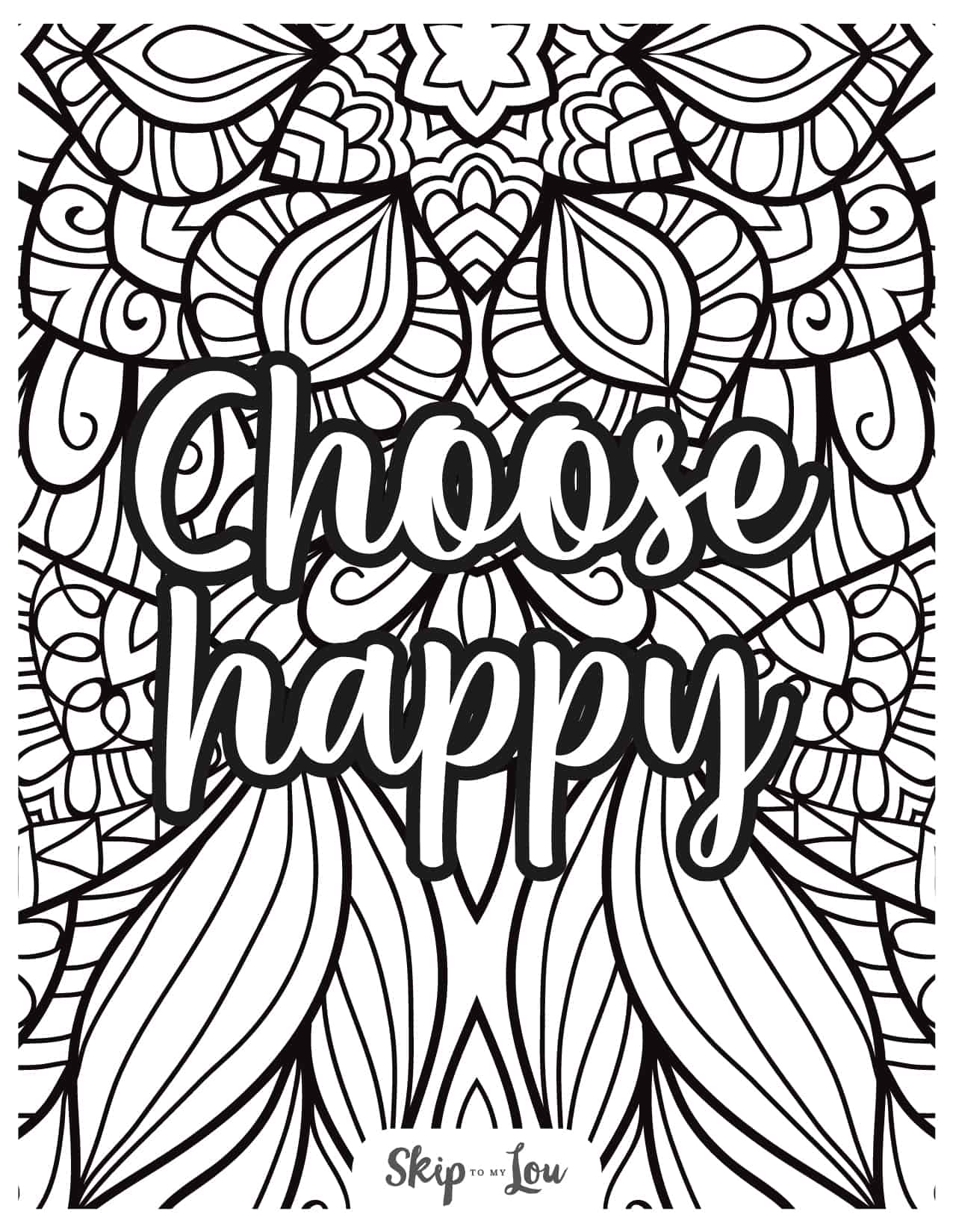 Coloring Pages For Adults Words