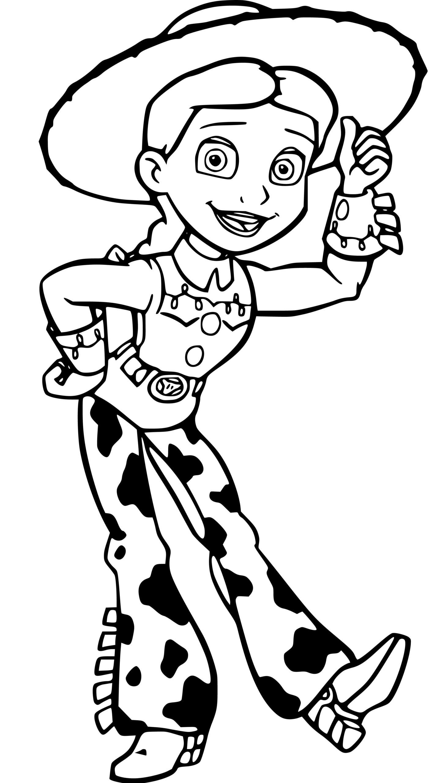 Jessie Toy Story Coloring Pages Coloring Sheets