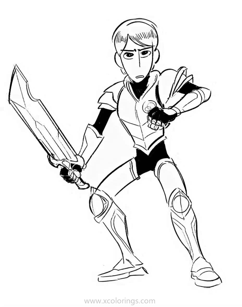 Trollhunters Coloring Page