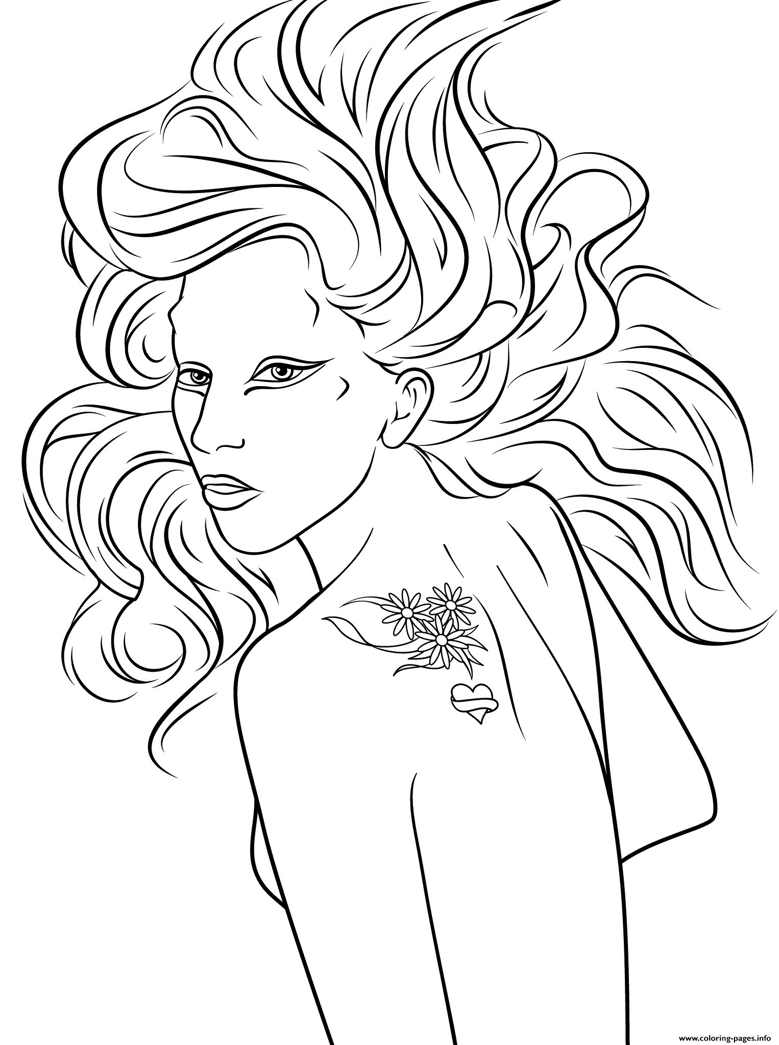 Katy Perry Coloring Pages At GetColorings Free Printable Colorings Pages To Print And Color