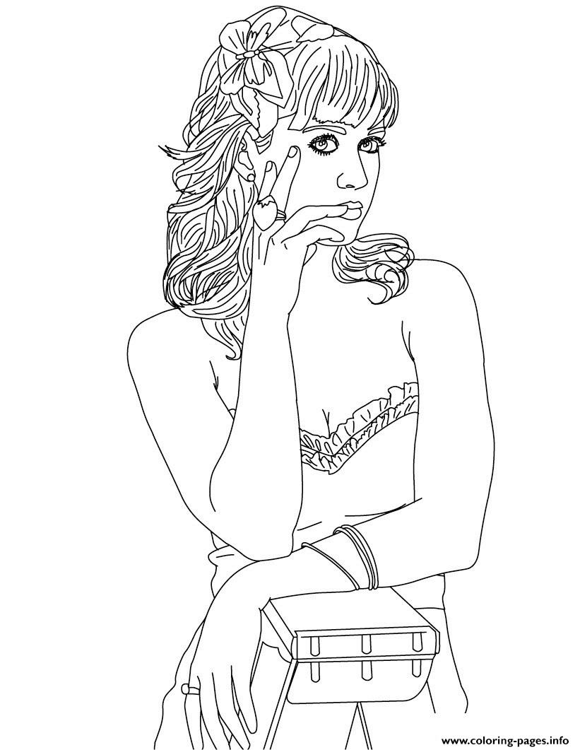 Katy Perry Coloring Pages
