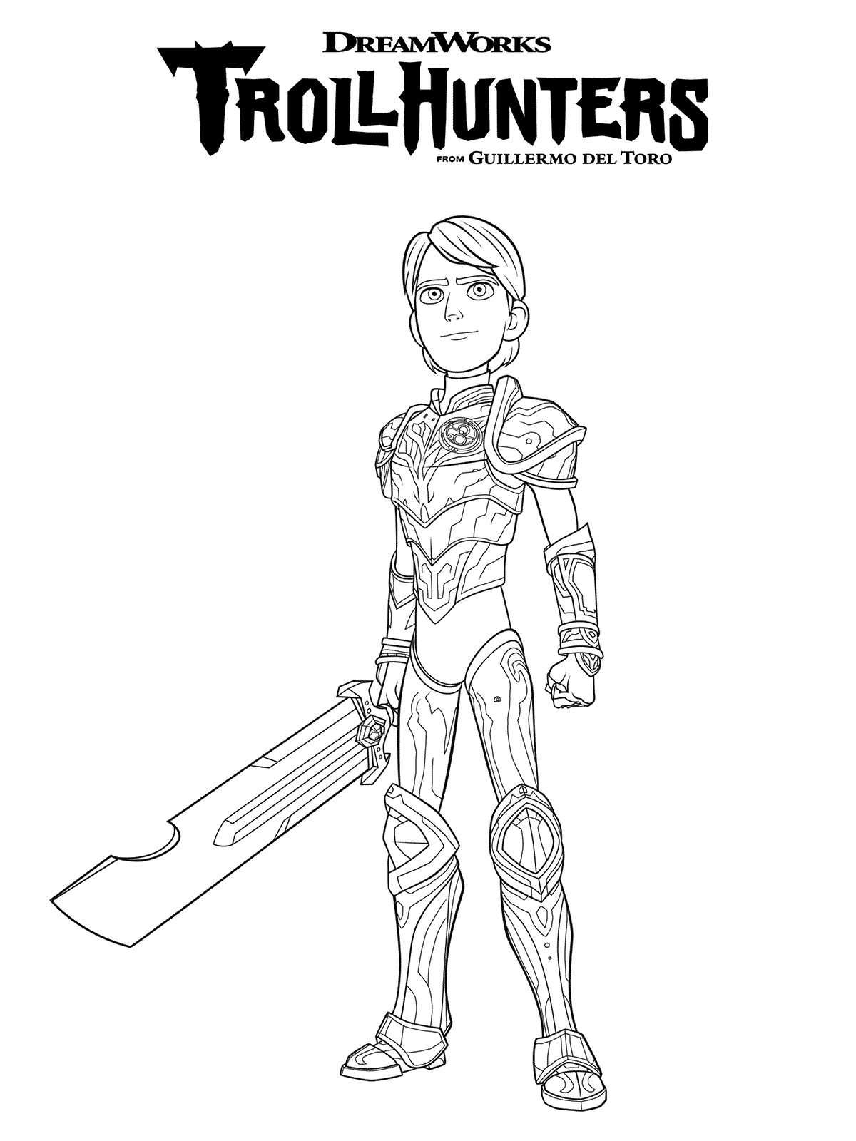 Kids N Fun 10 Coloring Pages Of Trollhunters