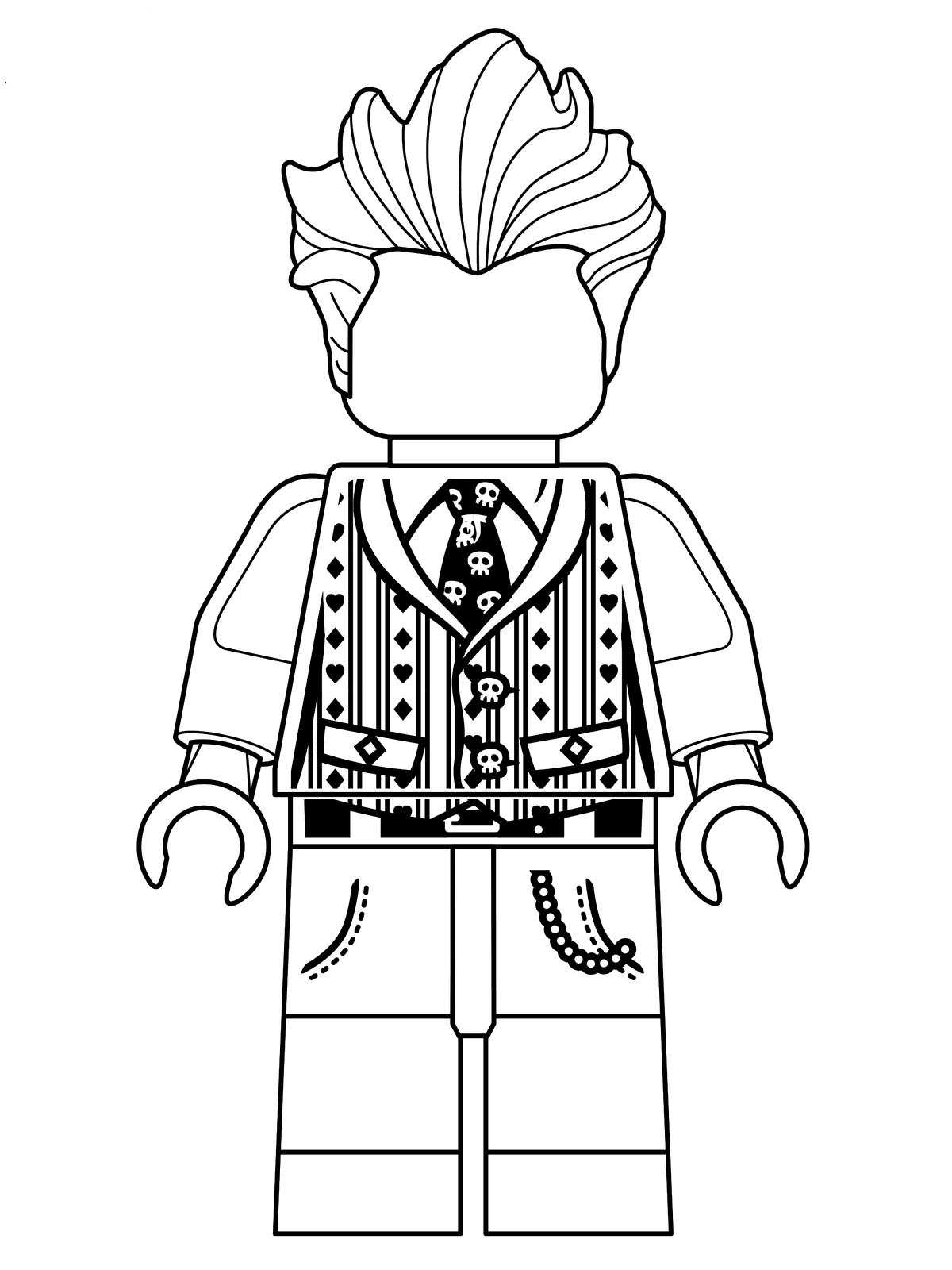 Kids N Fun Coloring Page Lego Batman Movie Joker