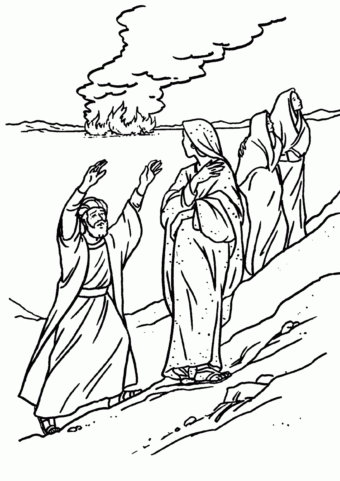 Lecci N 7 Destruccion De Sodoma Y Gomorra Historias Biblicas Para Ni Os