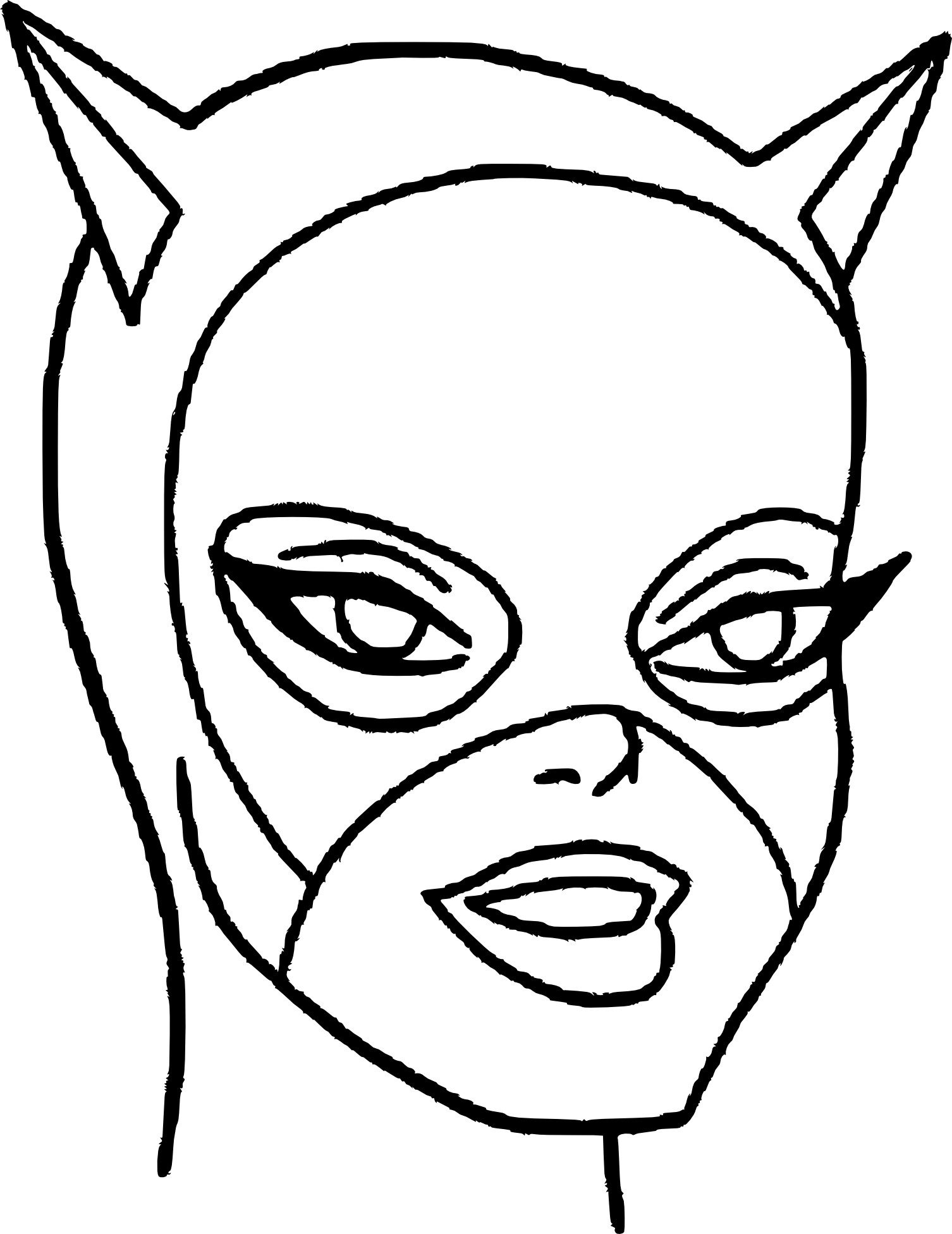 Lego Catwoman Coloring Page Free Printable Coloring Pages