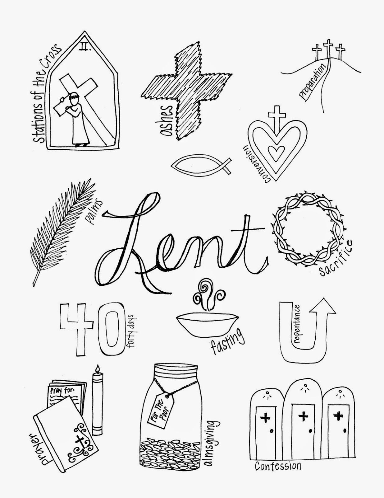 Lent Coloring Pages For 5th Graders Tripafethna