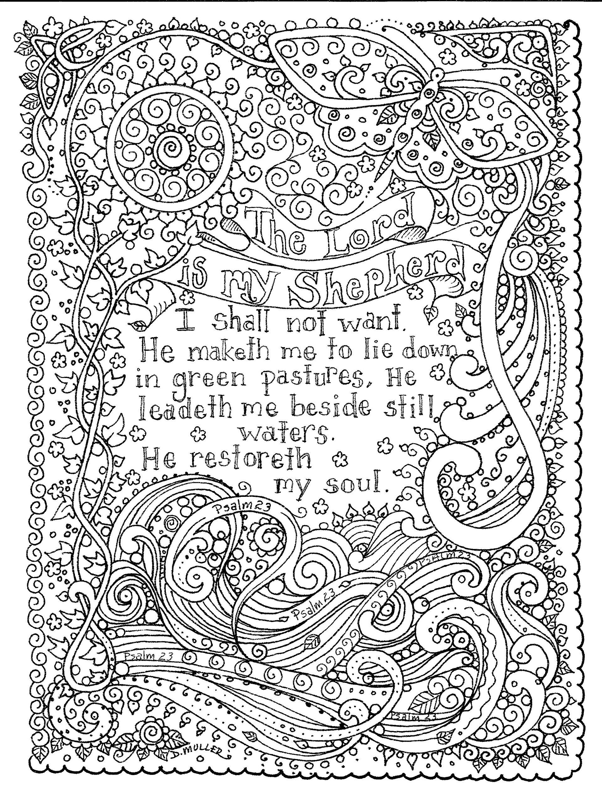 List Of Serenity Prayer Coloring Pages