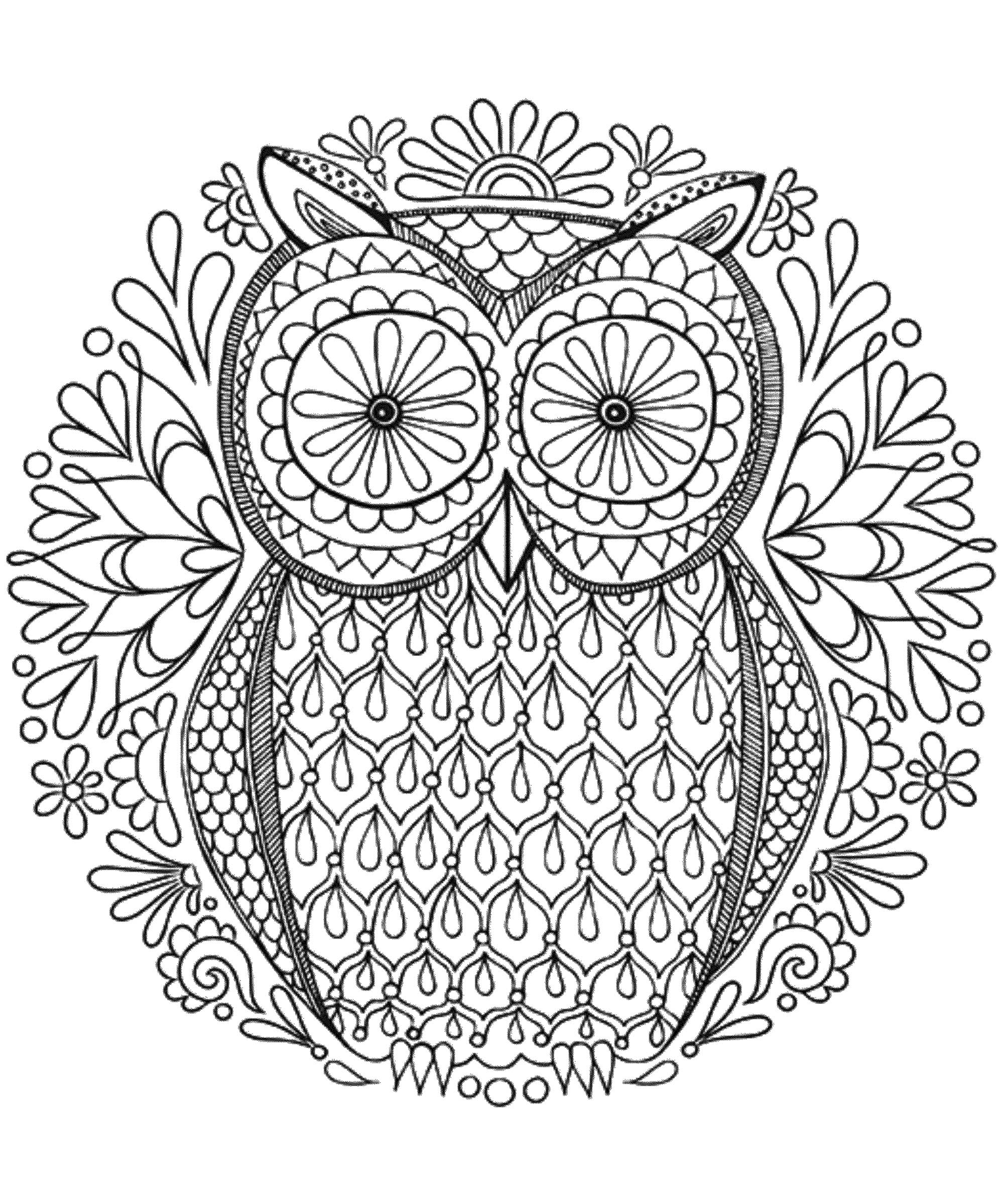 Free Mandala Coloring Page