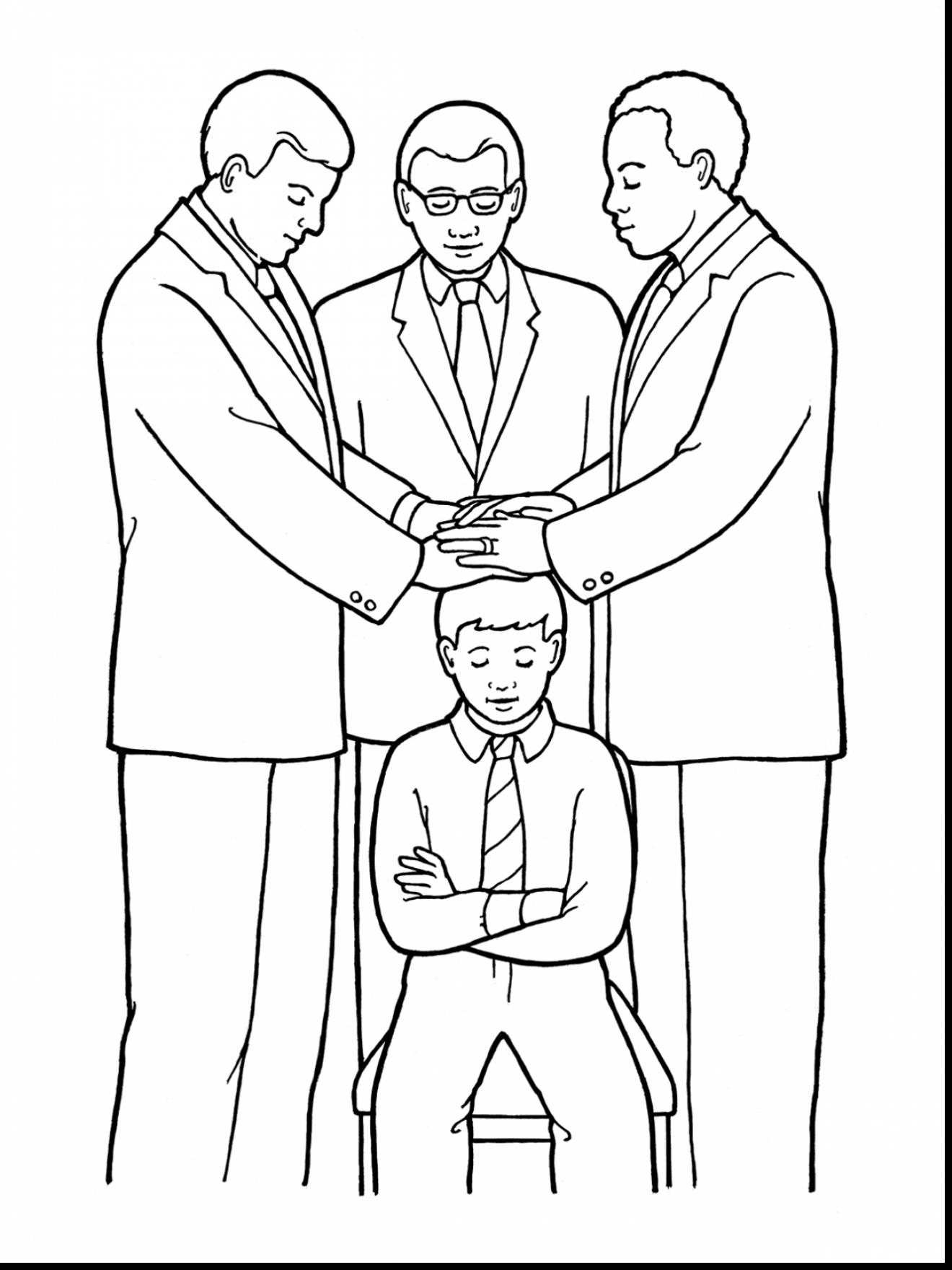Marvelous Lds Missionary Coloring Page With Book Of Mormon Coloring Home