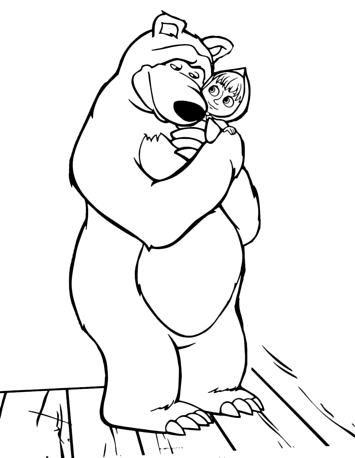 Masha Coloring Pages Coloring Pages