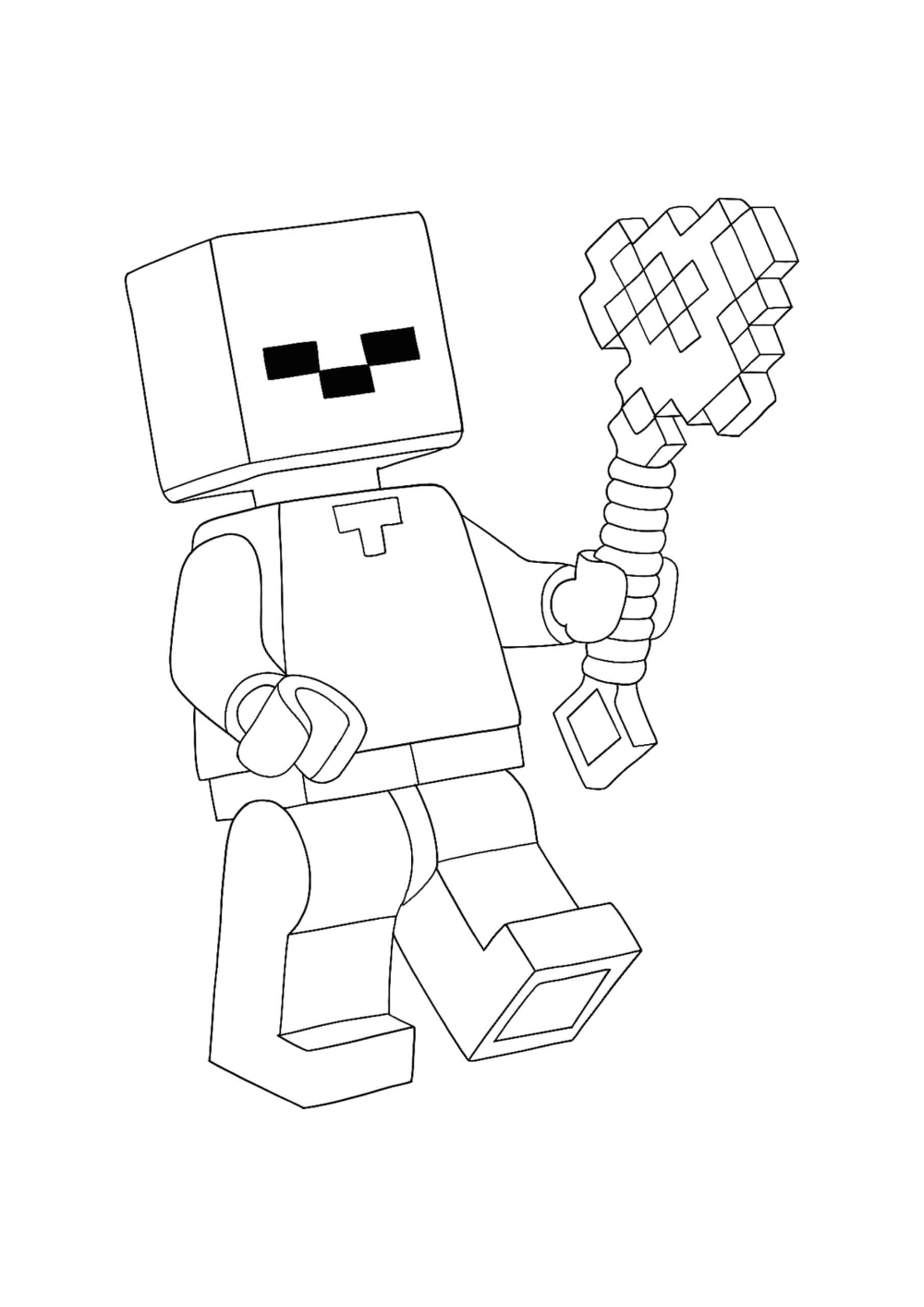 Minecraft Coloring Pages 56 Free Printable Coloring Sheets For Kids 2021 Artofit