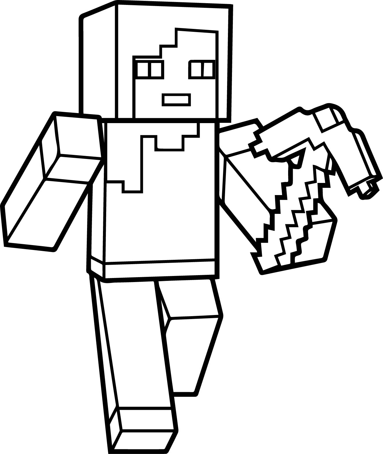 Color Pages Minecraft