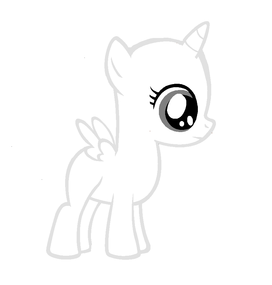 Mlp Base Colouring Pages