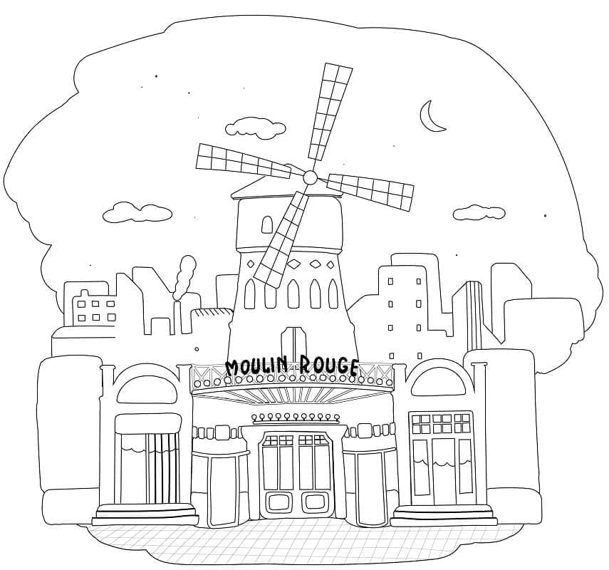 Moulin Rouge 2 F Rbung Seite Kostenlose Druckbare Malvorlagen F R Kinder