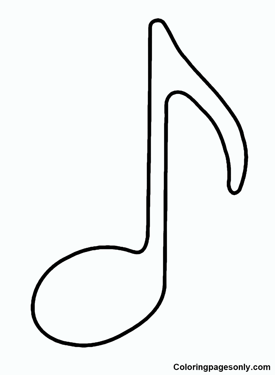 Music Notes Coloring Pages Printable For Free Download